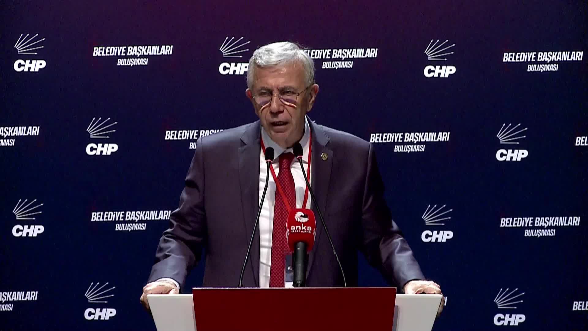 CHP'nin Belediye Başkanları Buluşması... Mansur Yavaş: "İktidara gelmemizin önünü hiç kimse kesemeyecek"