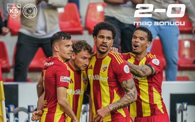 Kayserispor, Rizespor'u 2 golle geçti