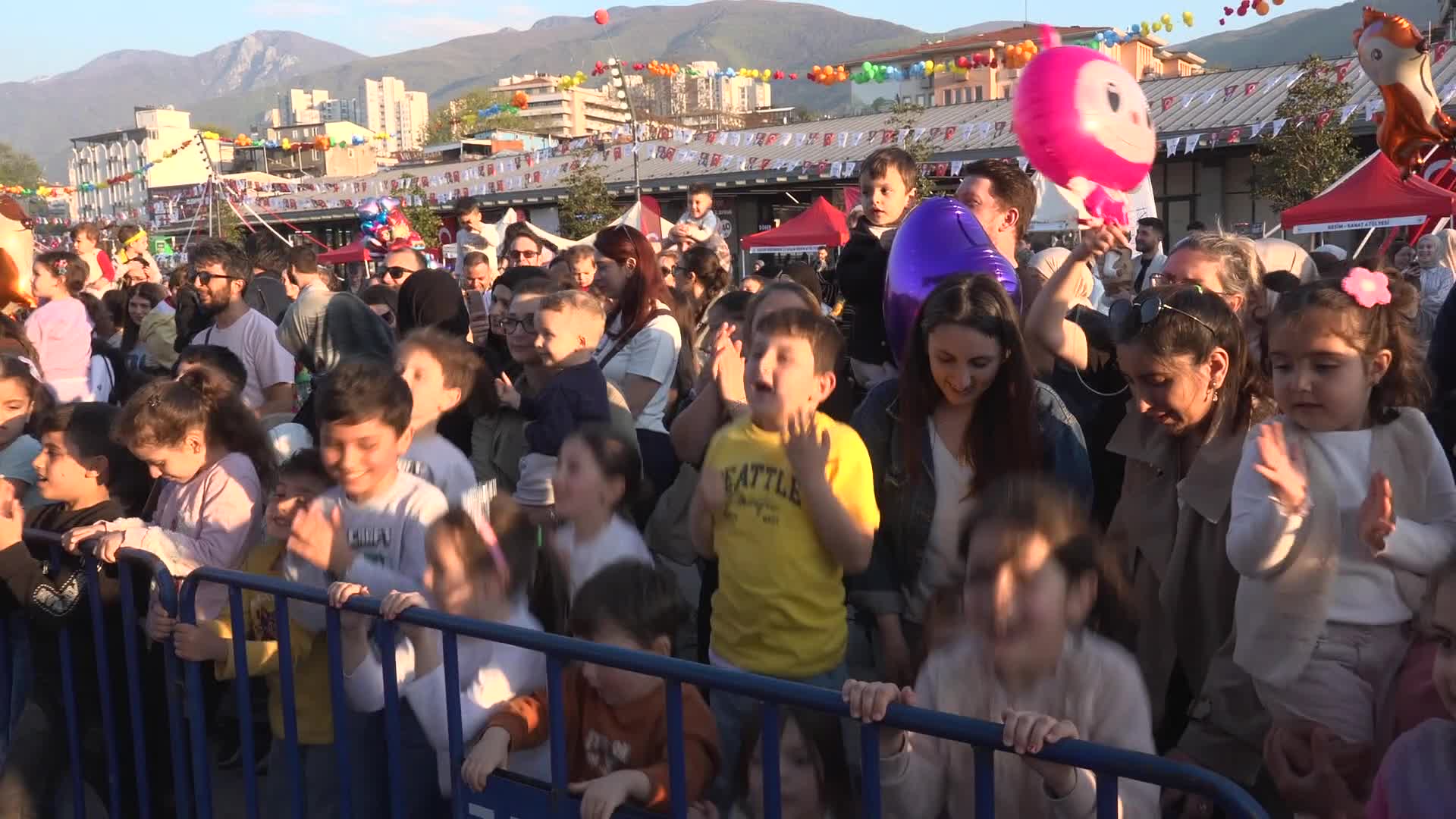 Osmangazi’de 23 Nisan, üç gün boyunca renkli etkinliklerle kutlandı