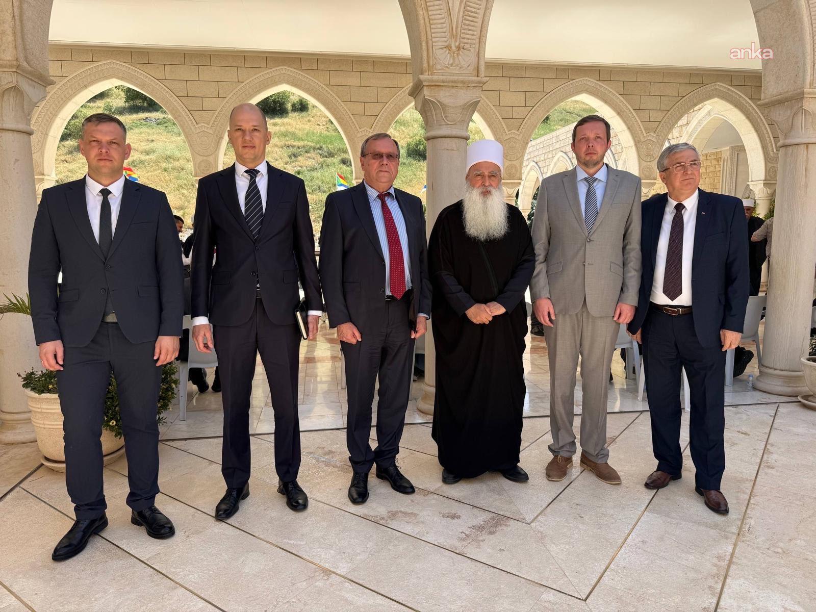 Rusya'nın İsrail Büyükelçisi Viktorov'dan İsrail Dürzi topluluğuna ziyaret