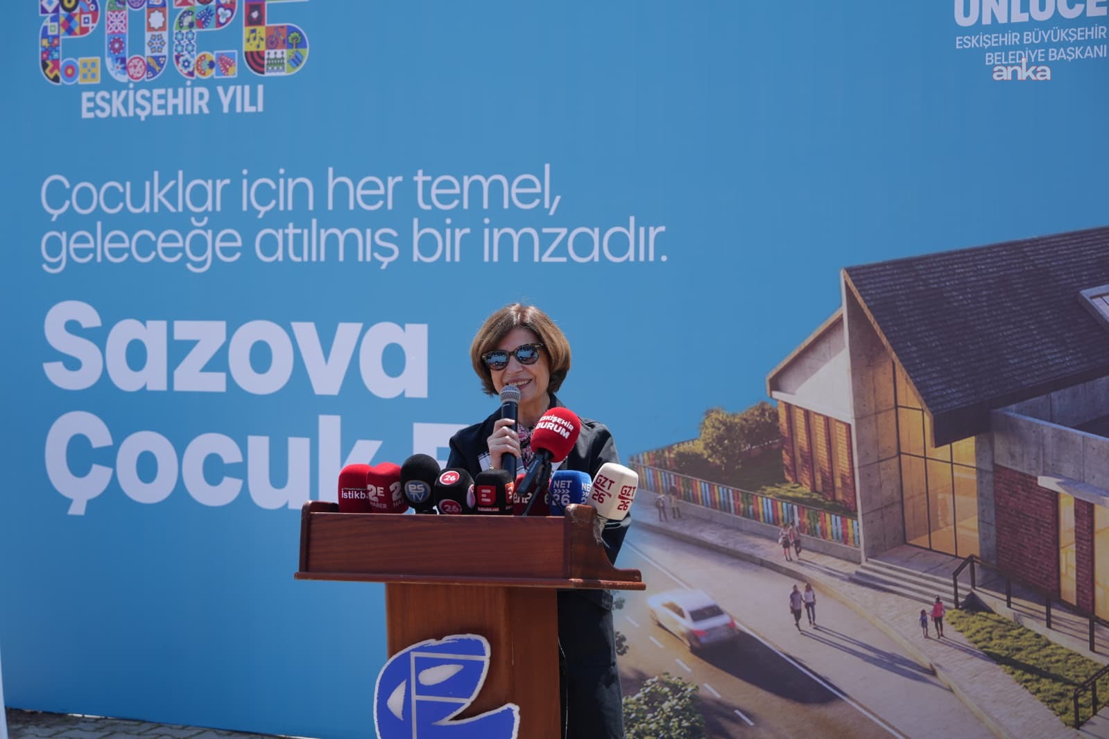 Eskişehir Büyükşehir Belediyesi, Sazova Çocuk Evi’nin temelini attı