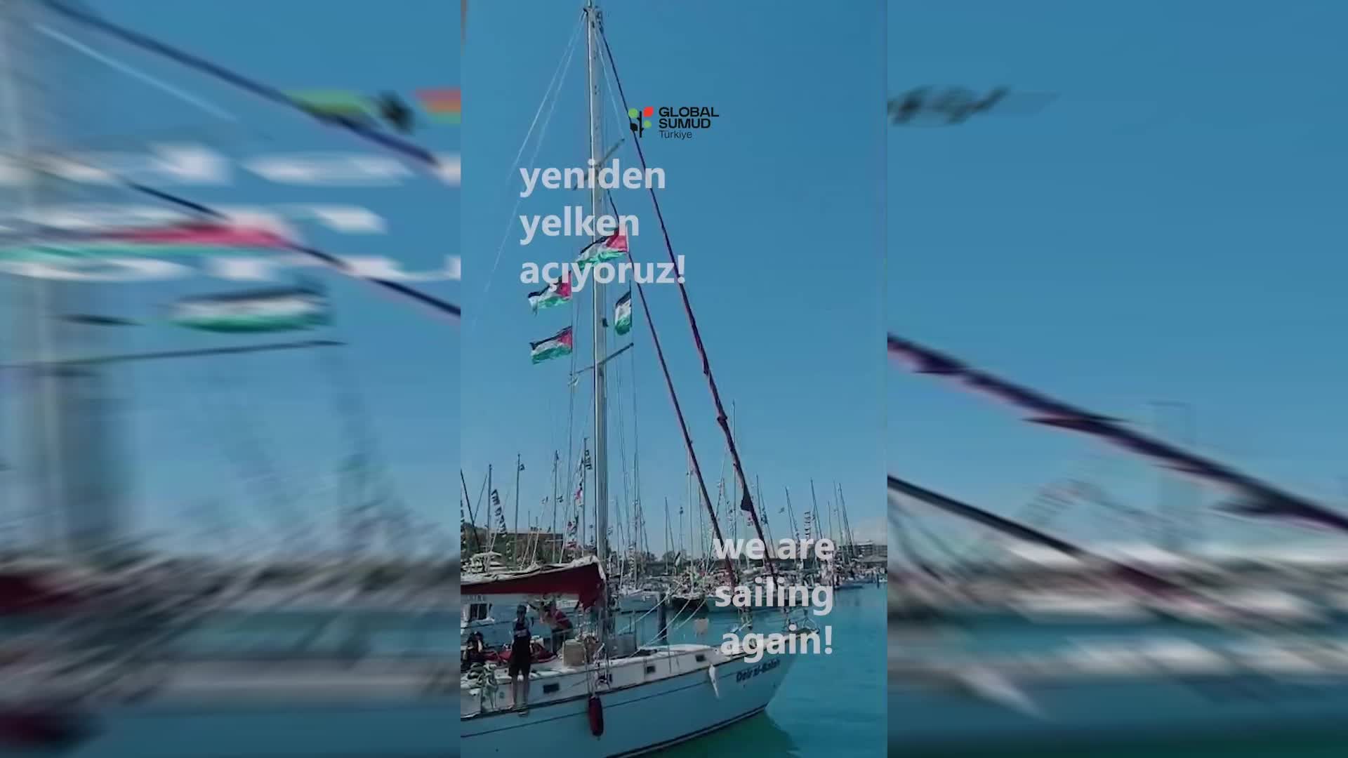 Sumud Filosu 56 sivil gemiyle yeniden Gazze yolunda