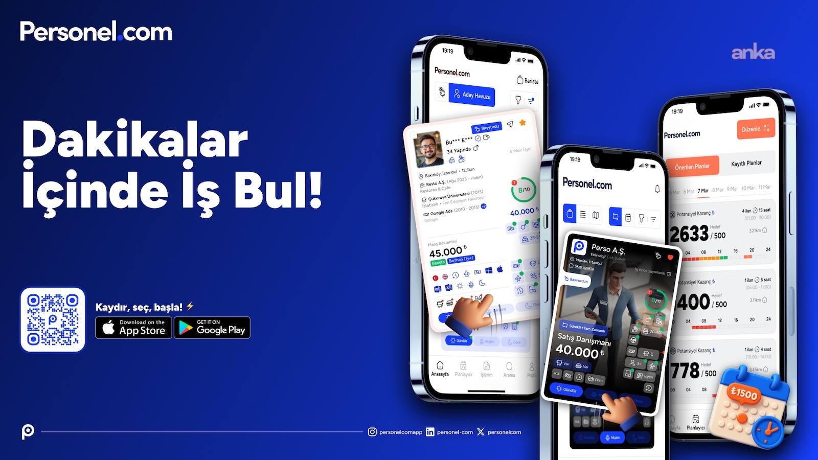 "Personel.com" esnek çalışma ihtiyacına yeni bir çözüm sunuyor