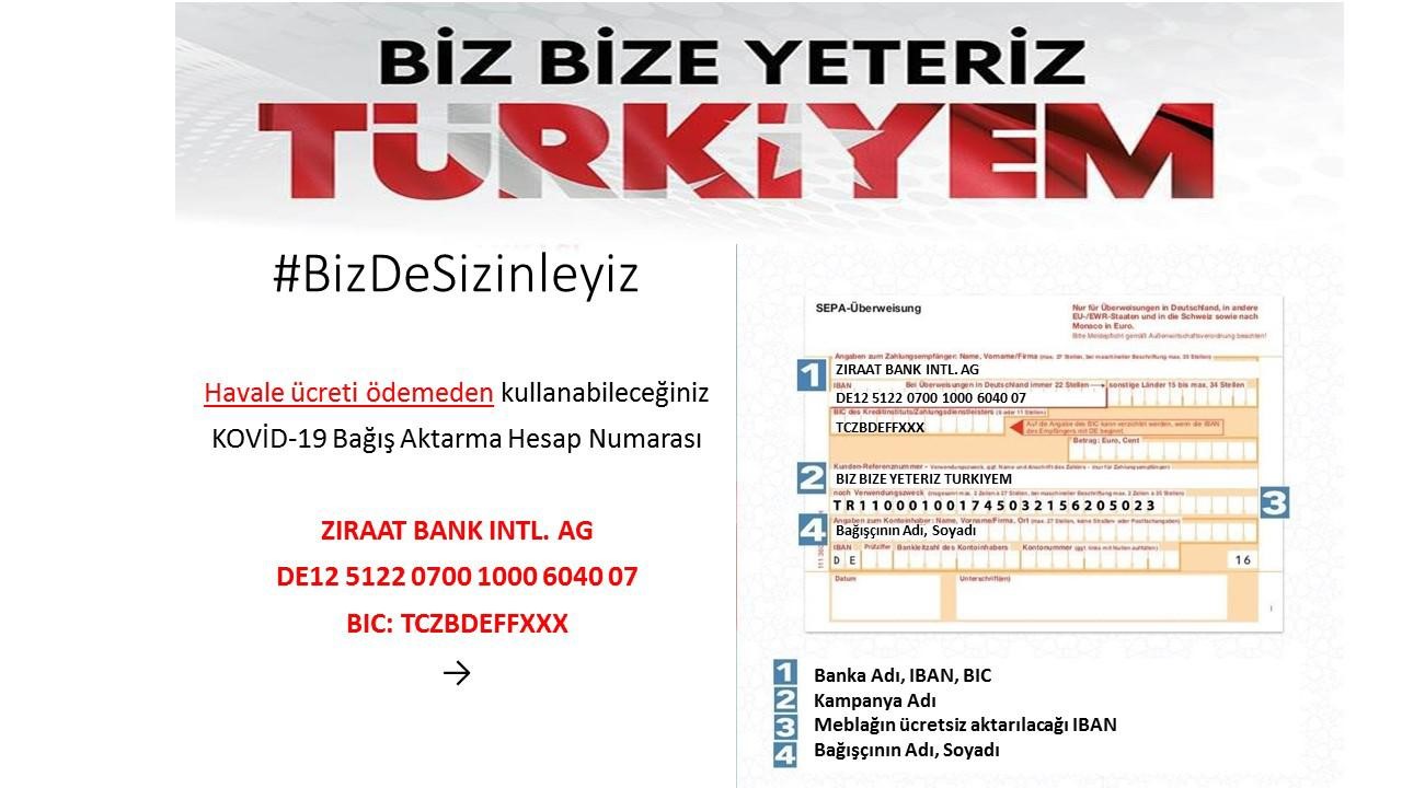 MİLLİ DAYANIŞMA KAMPANYASI YURT DIŞINA TAŞINDI