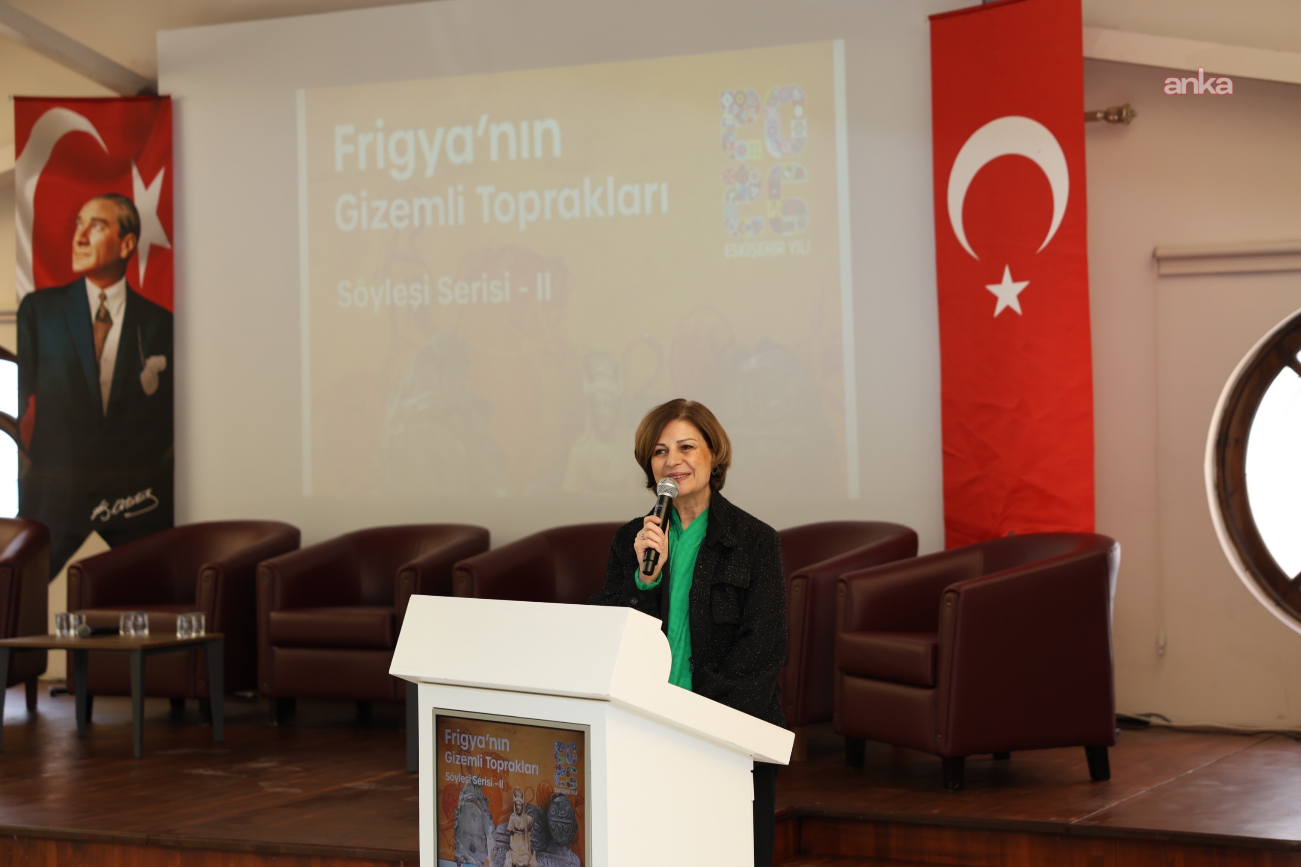 Eskişehir’de “Frigya’nın Gizemli Toprakları” söyleşi serisi sona erdi