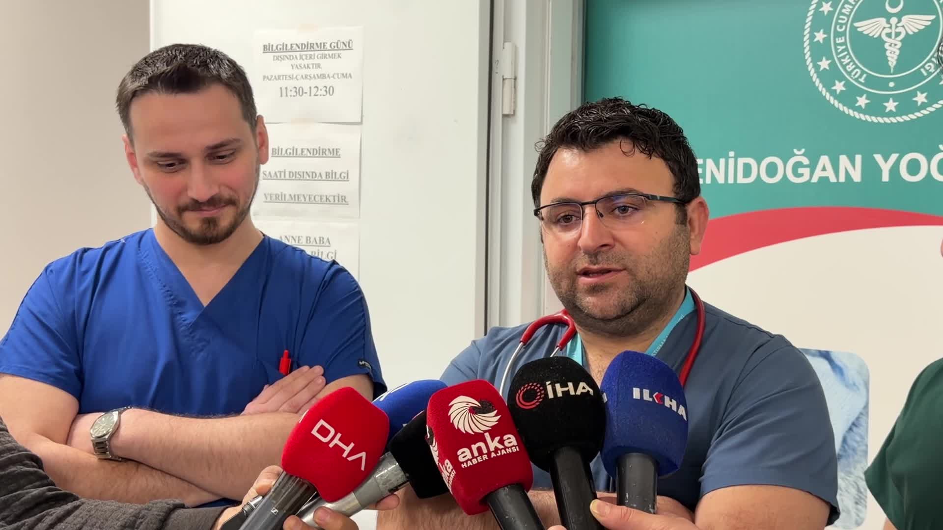 Mardin'de zorlu diyafram hernisi ameliyatı bebeğe başarıyla yapıldı... Ameliyat öncesi akciğerleri ve kalbi ciddi baskı altında olan bebek 57 gün sonra kilosunu katlayarak hastaneden uğurlandı