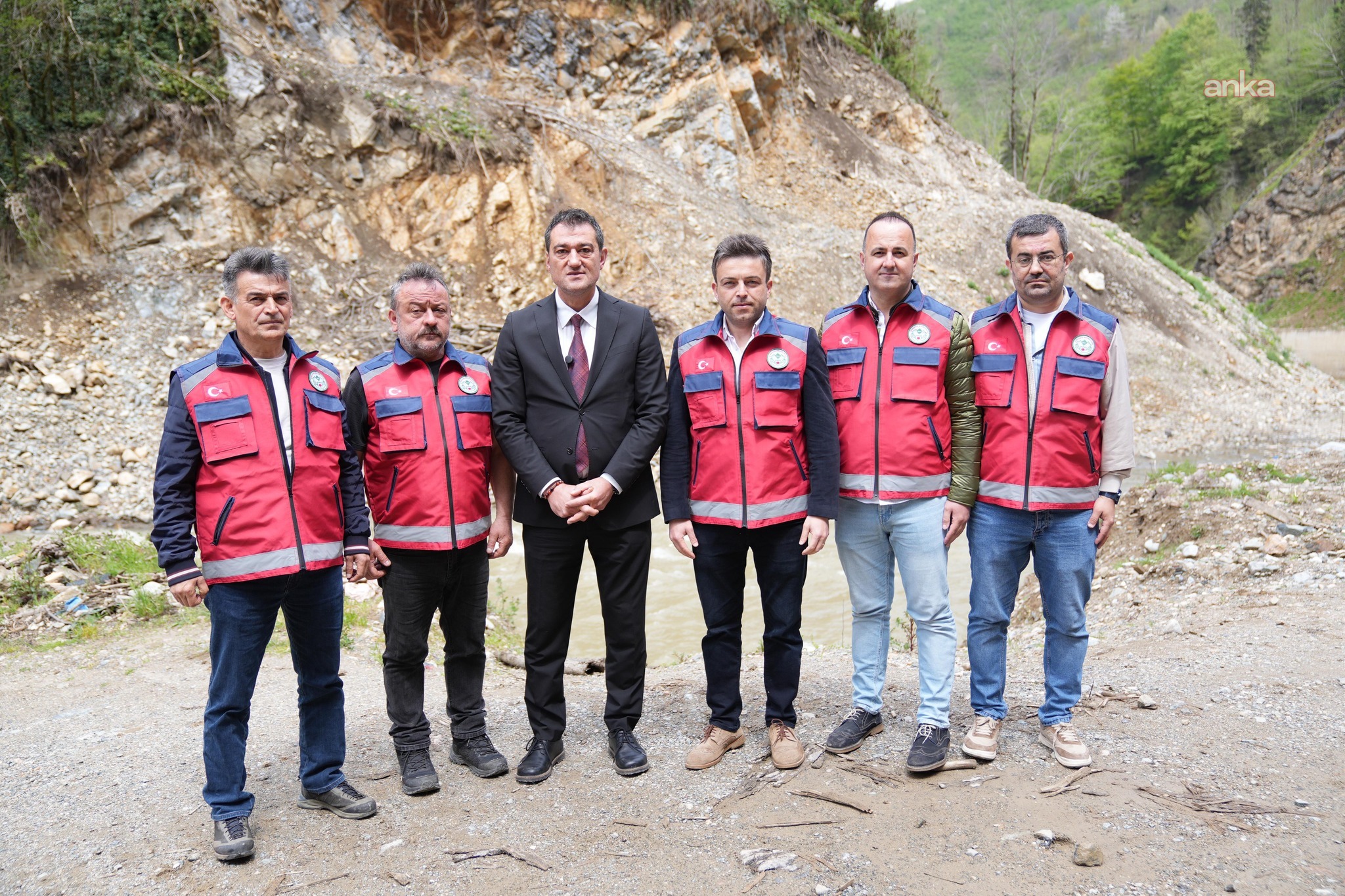 Giresun’da 1,57 milyar liralık içme suyu projesinde yer teslimi yapıldı