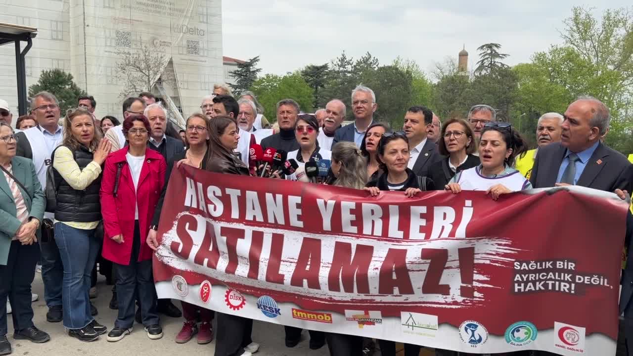 Bursa’da hastane satışına tepki: “Kim nereyi alırsa alsın onları geri alacağız”