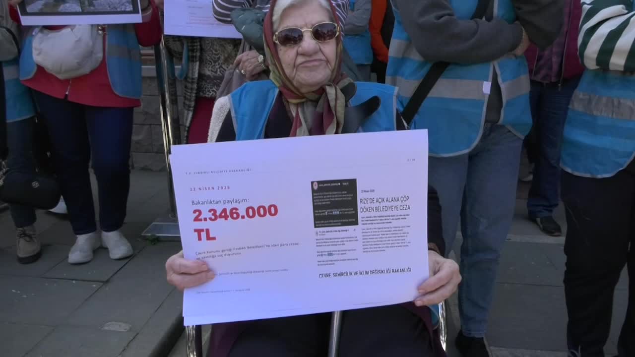 Fındıklı Belediyesi'ne kesilen çöp cezasına karşı Meci Dayanışma Grubu harekete geçti: “Bu ceza Fındıklı halkına kesildi"