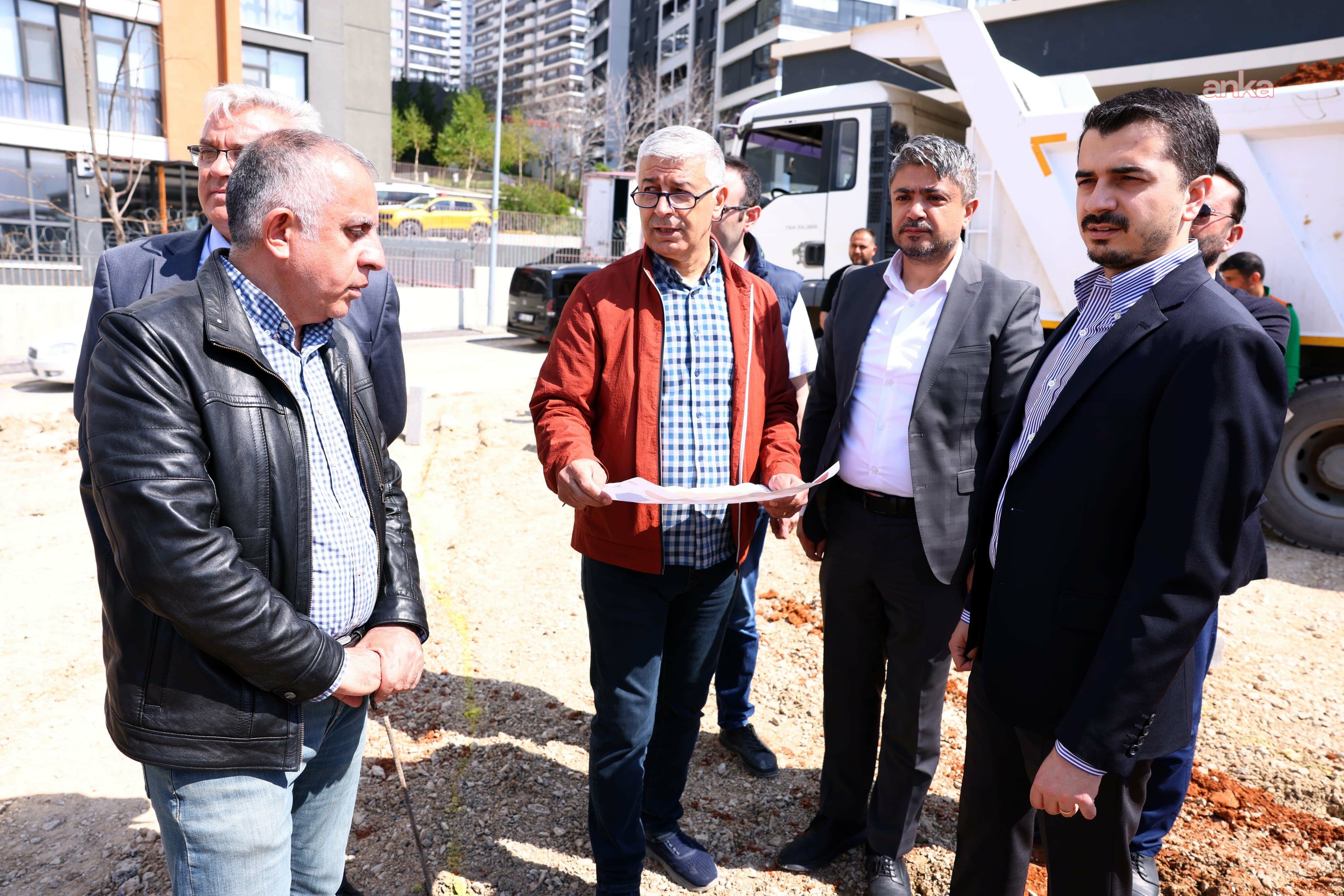 Çankaya Belediye Başkanı Güner, sahada incelemelerde bulundu