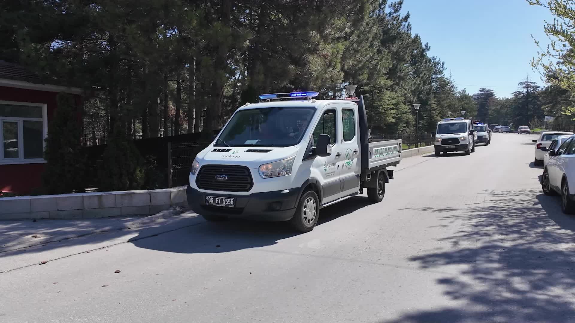 Çankaya’da ilaçlama çalışmaları hızlandı