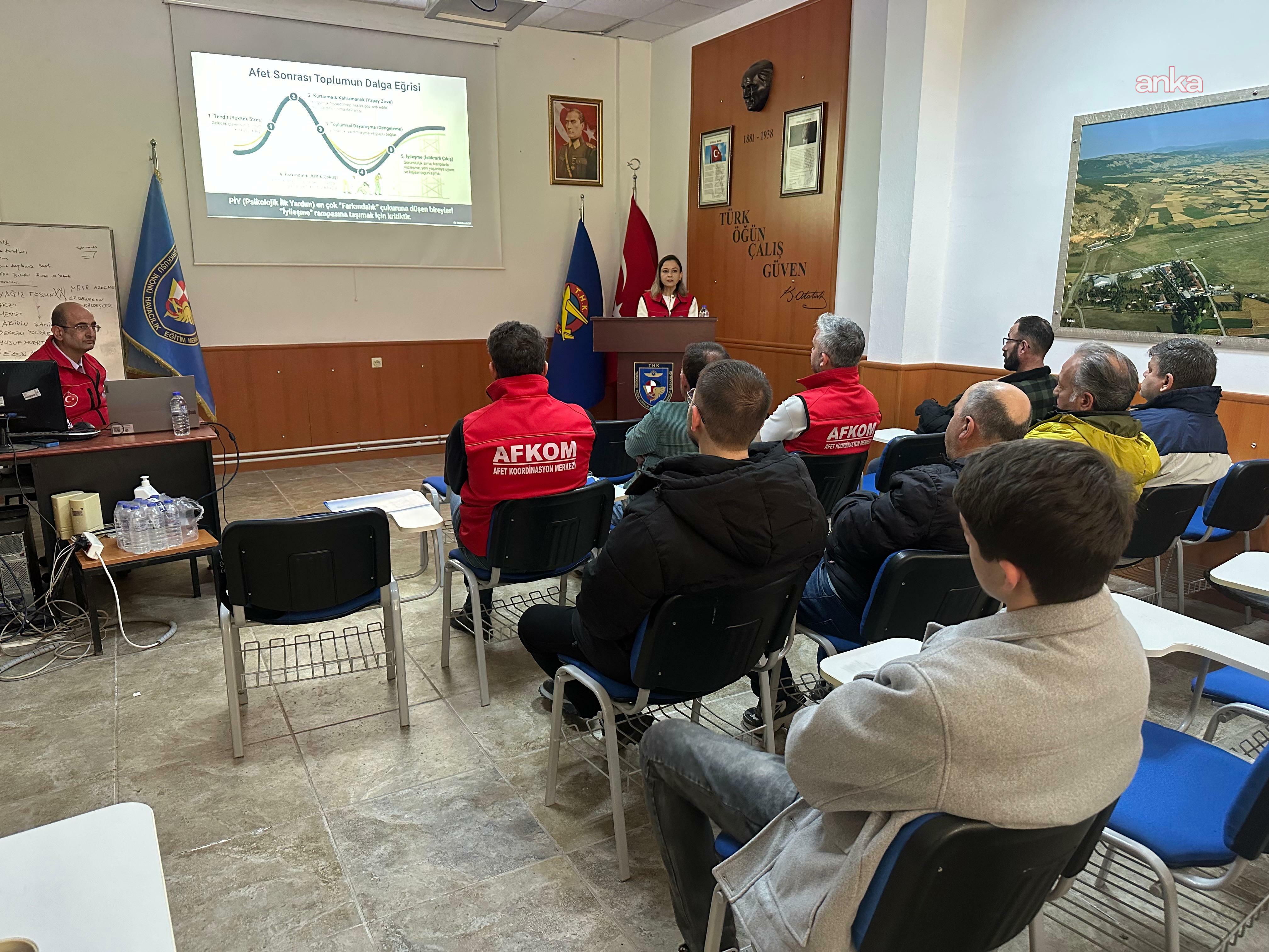 Eskişehir Büyükşehir Belediyesi'nden İnönü ilçesinde afet eğitim programı