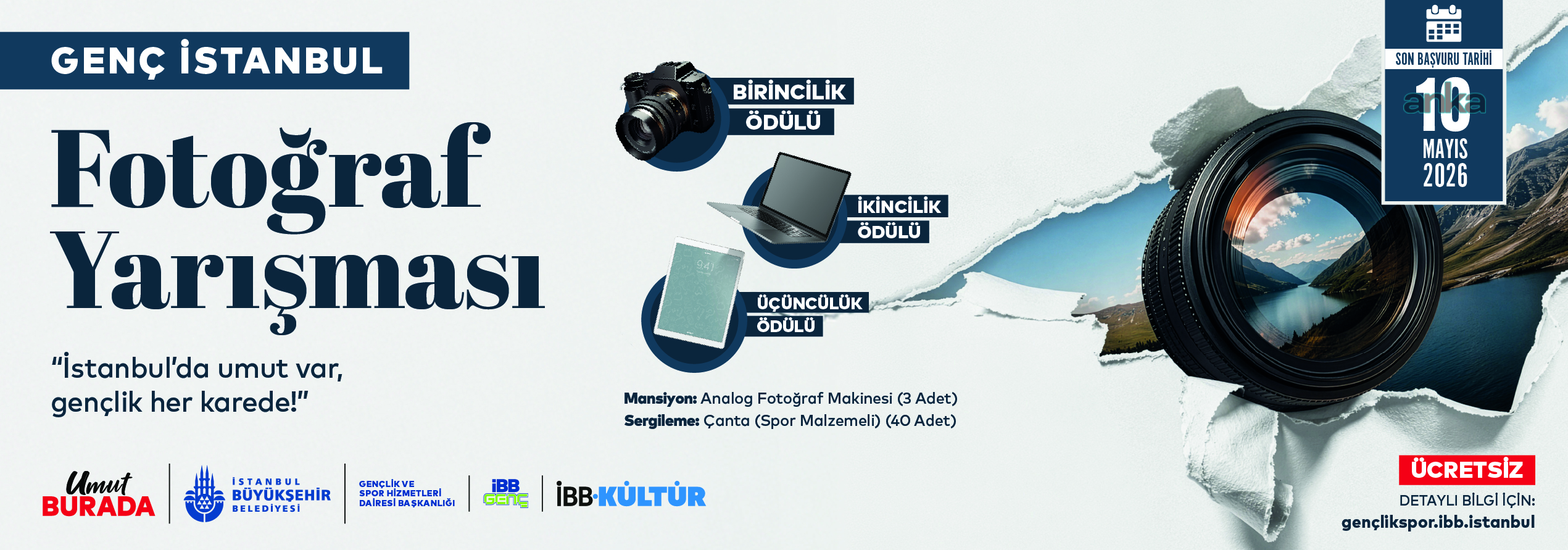 Umutlarını kısa film ve fotoğraflarla anlatacaklar