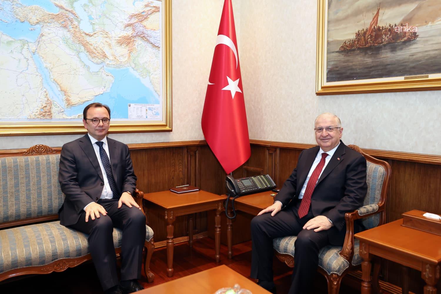 Bakan Güler, Türkiye'nin Niamey Büyükelçisi olarak atanan Arslan'ı kabul etti