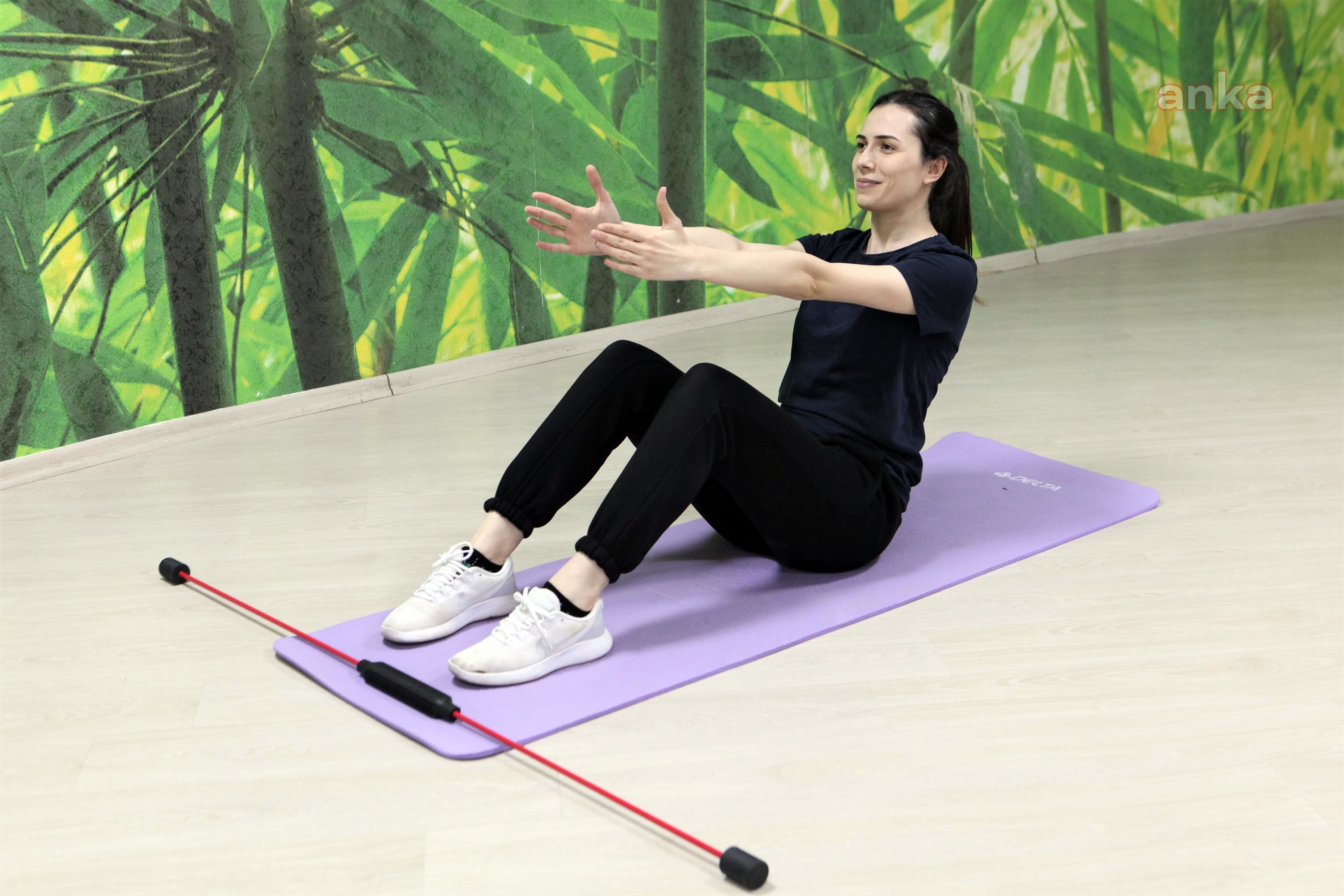 YENİMAHALLE'DE 65 YAŞ ÜSTÜNE İNTERAKTİF SPOR DESTEĞİ