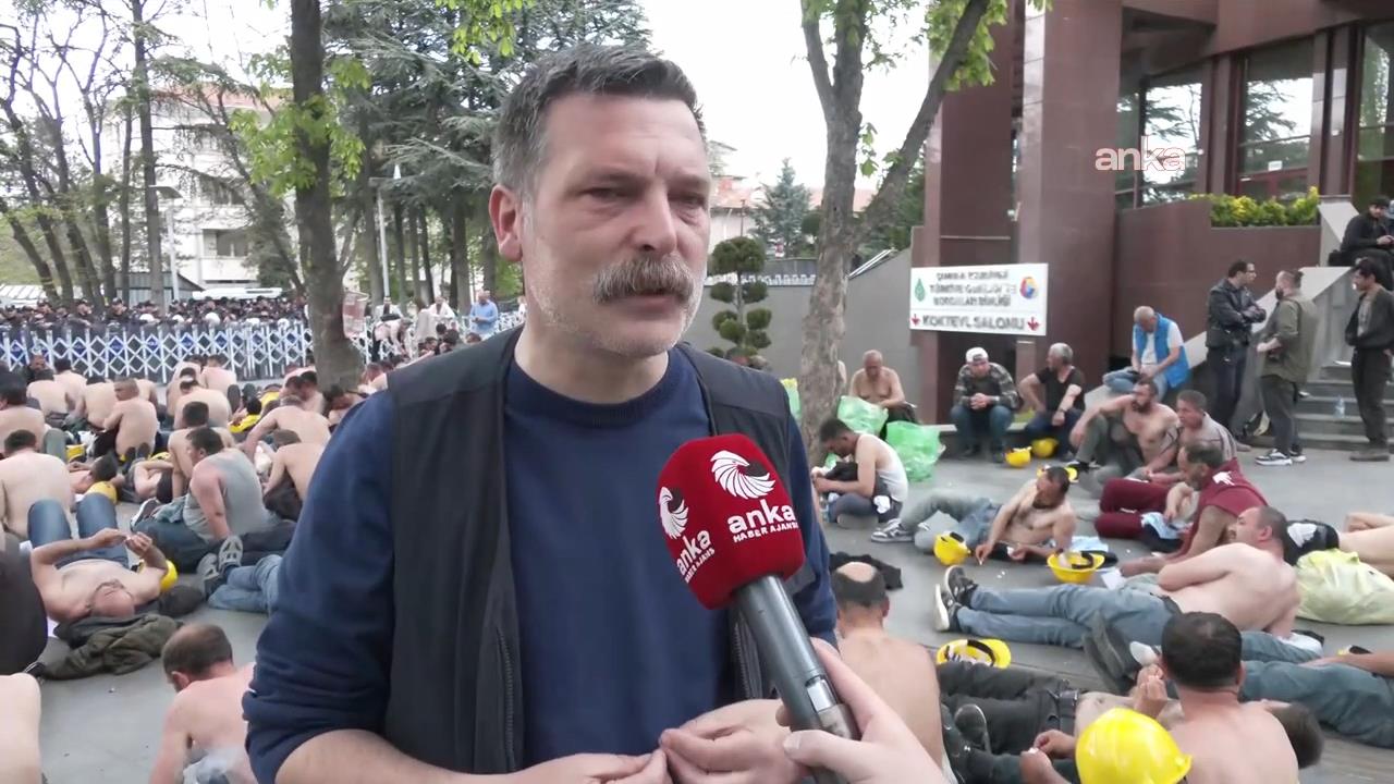 Erkan Baş: Madenciler analarının ak sütü gibi helal olan tüm haklarını söküp aldı, bu ülkede insanca yaşayıp çalışmanın onurunu kurtardı