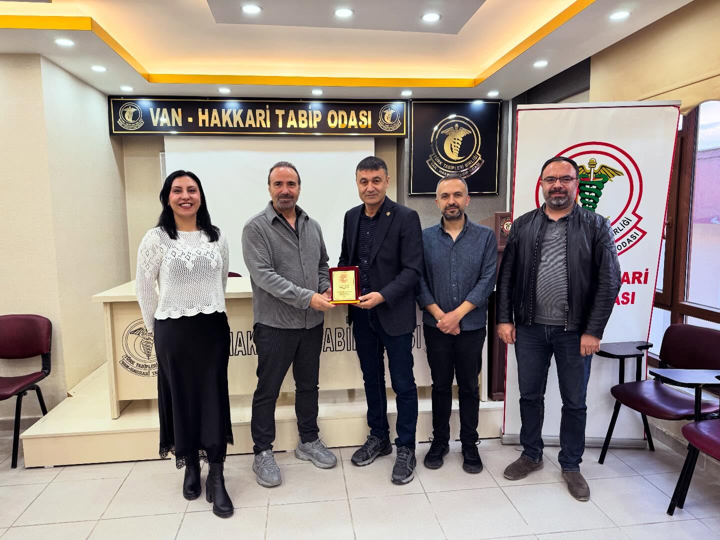 Van-Hakkari Tabip Odası'nda yeni görev dağılımı