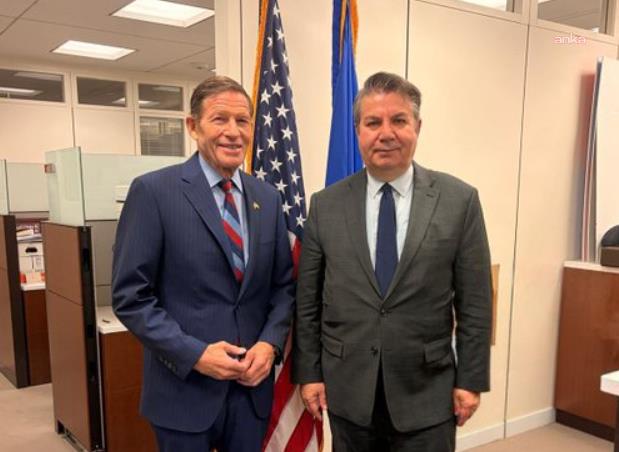 Türkiye'nin Washington Büyükelçisi Önal, Senatör Blumenthal ile bir araya geldi