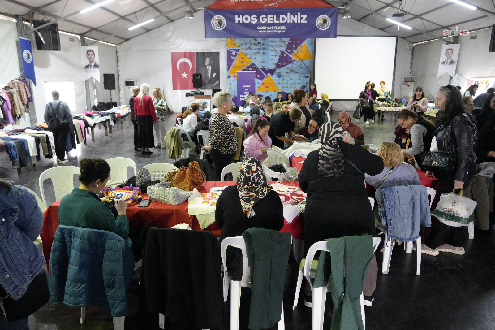 Kartal’da kadın emeği kermesi kapılarını açtı