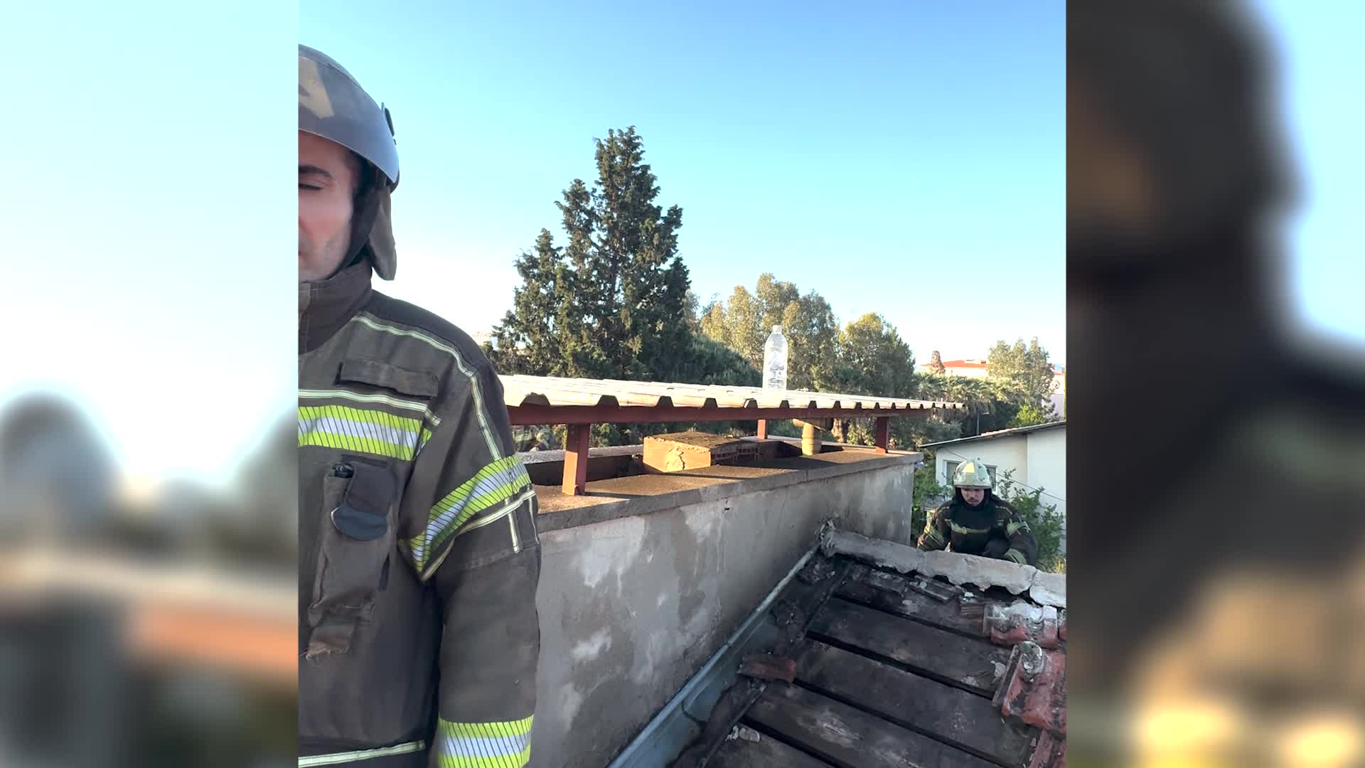 İzmir’de itfaiyenin hızlı müdahalesi faciayı önledi
