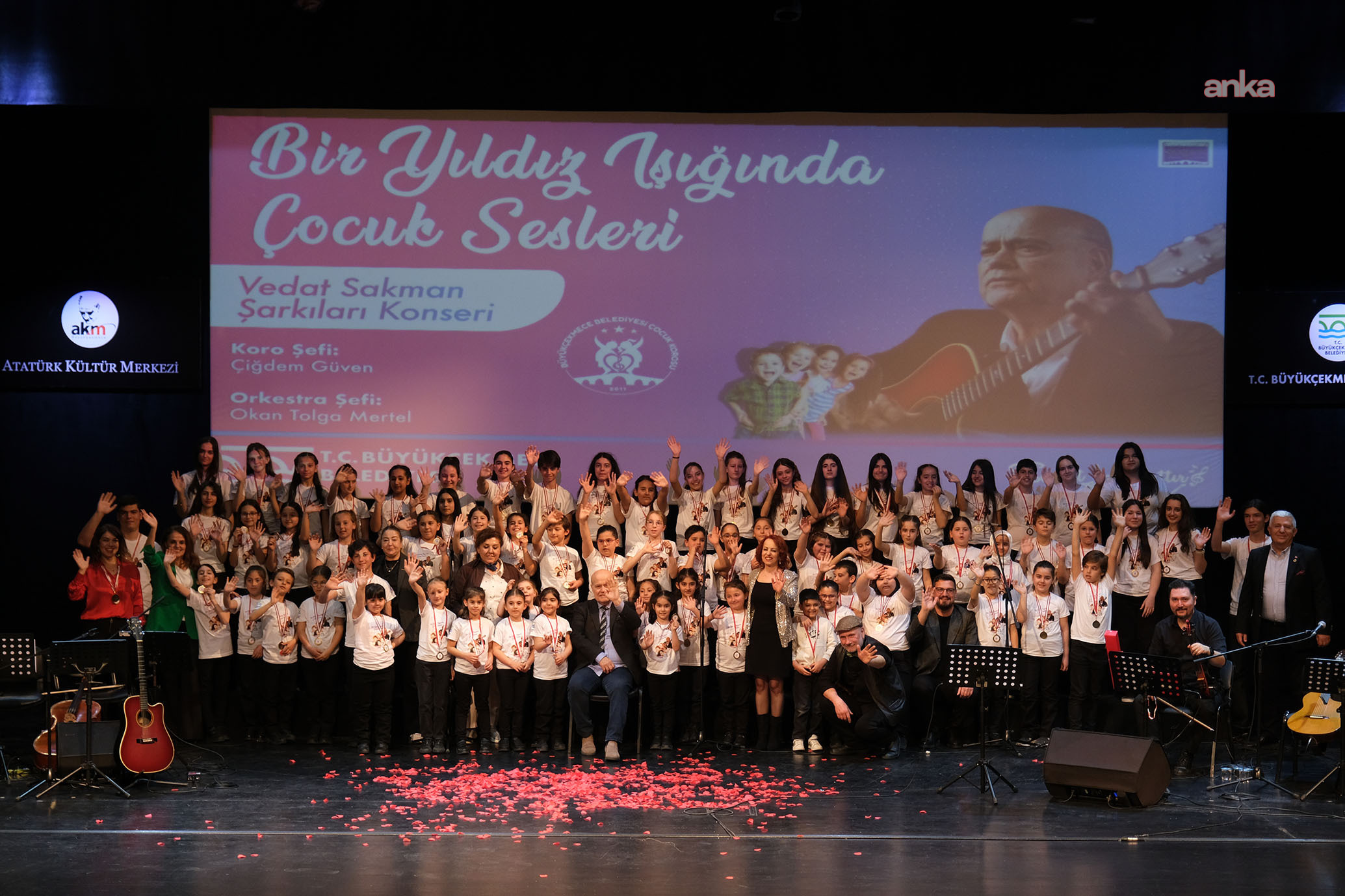 Vedat Sakman’ın eserleri, Büyükçekmece’de çocukların sesiyle yeniden hayat buldu