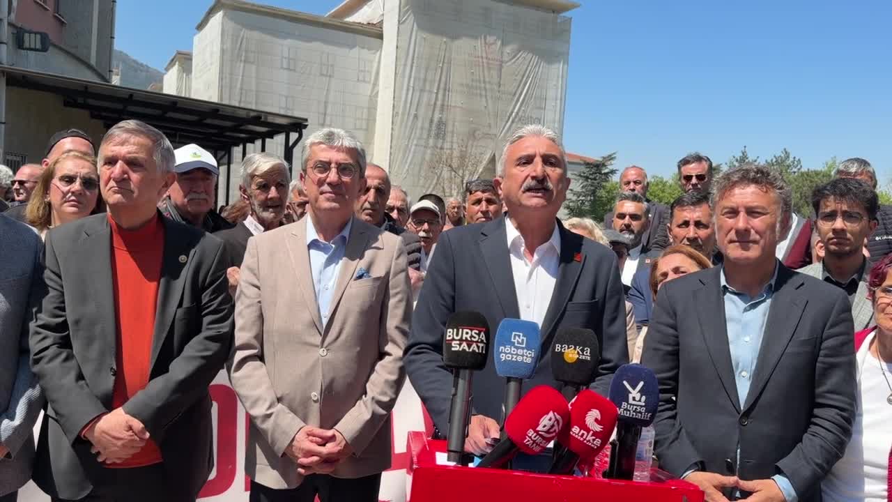 CHP Grup Başkanvekili Günaydın'dan Bursa'da "özelleştirme" tepkisi: "Bugün bu alanlara el koyduğunu düşünenler, yarın bunun hesabını vermek zorunda kalacak"