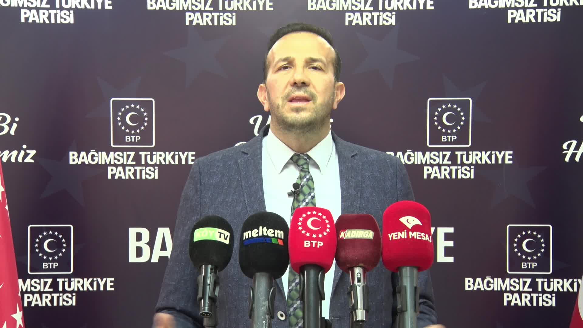 BTP Sözcüsü Önder: "Bağımsız Türkiye Partisi olarak madenlerimizi millileştireceğiz"