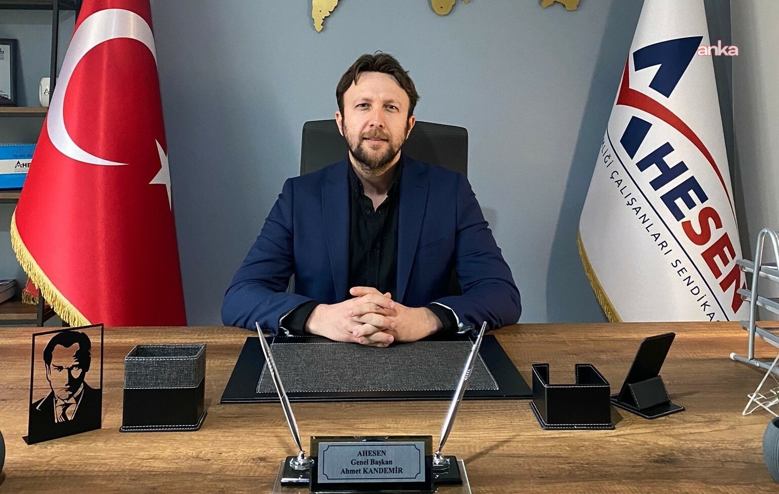 AHESEN Genel Başkanı Kandemir’den 1 Mayıs mesajı: “Sağlık çalışanlarının içinde bulunduğu tablo emek sömürüsüdür”