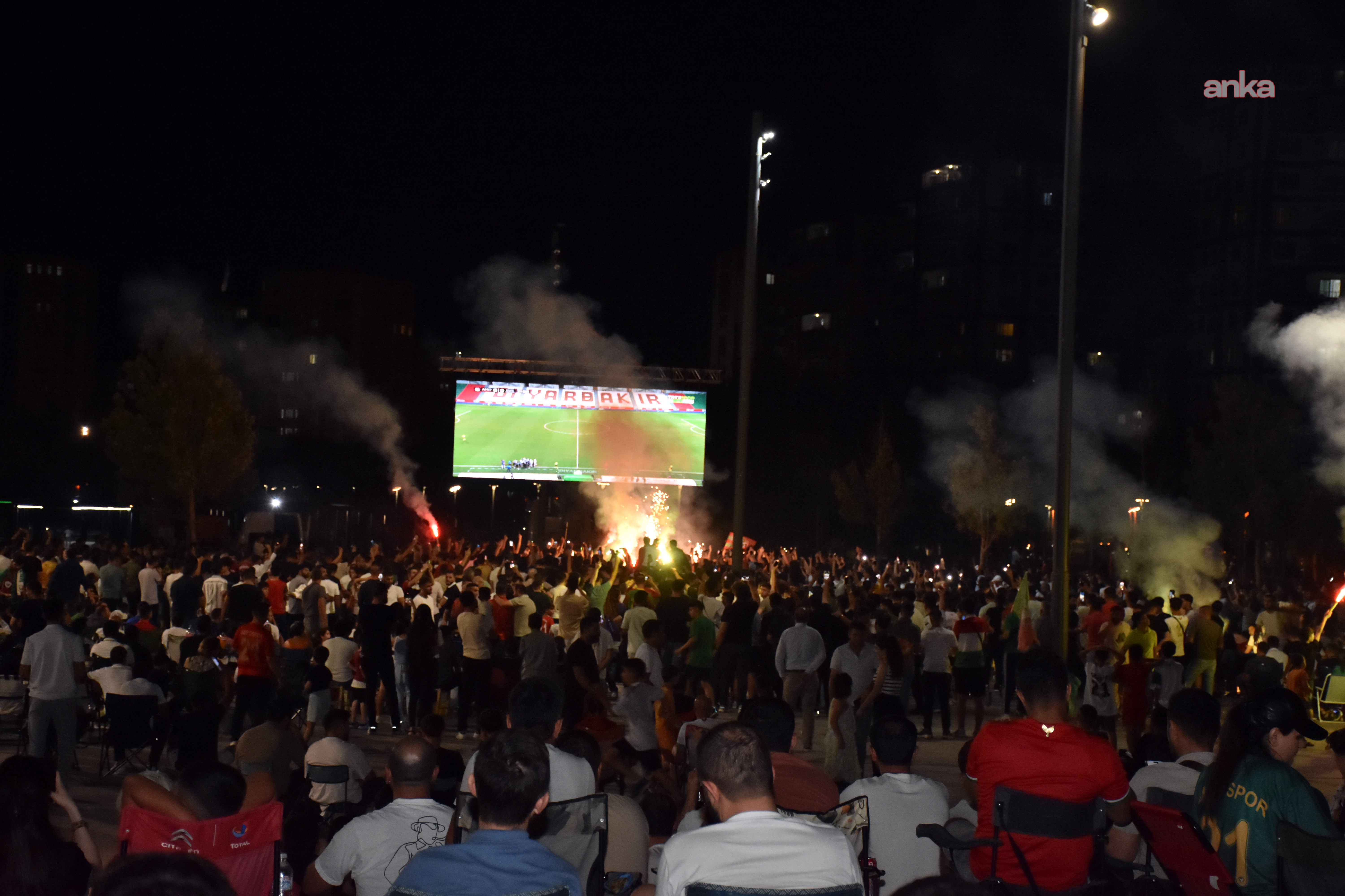 Amedspor’un Süper Lig heyecanı için dev ekranlar kurulacak