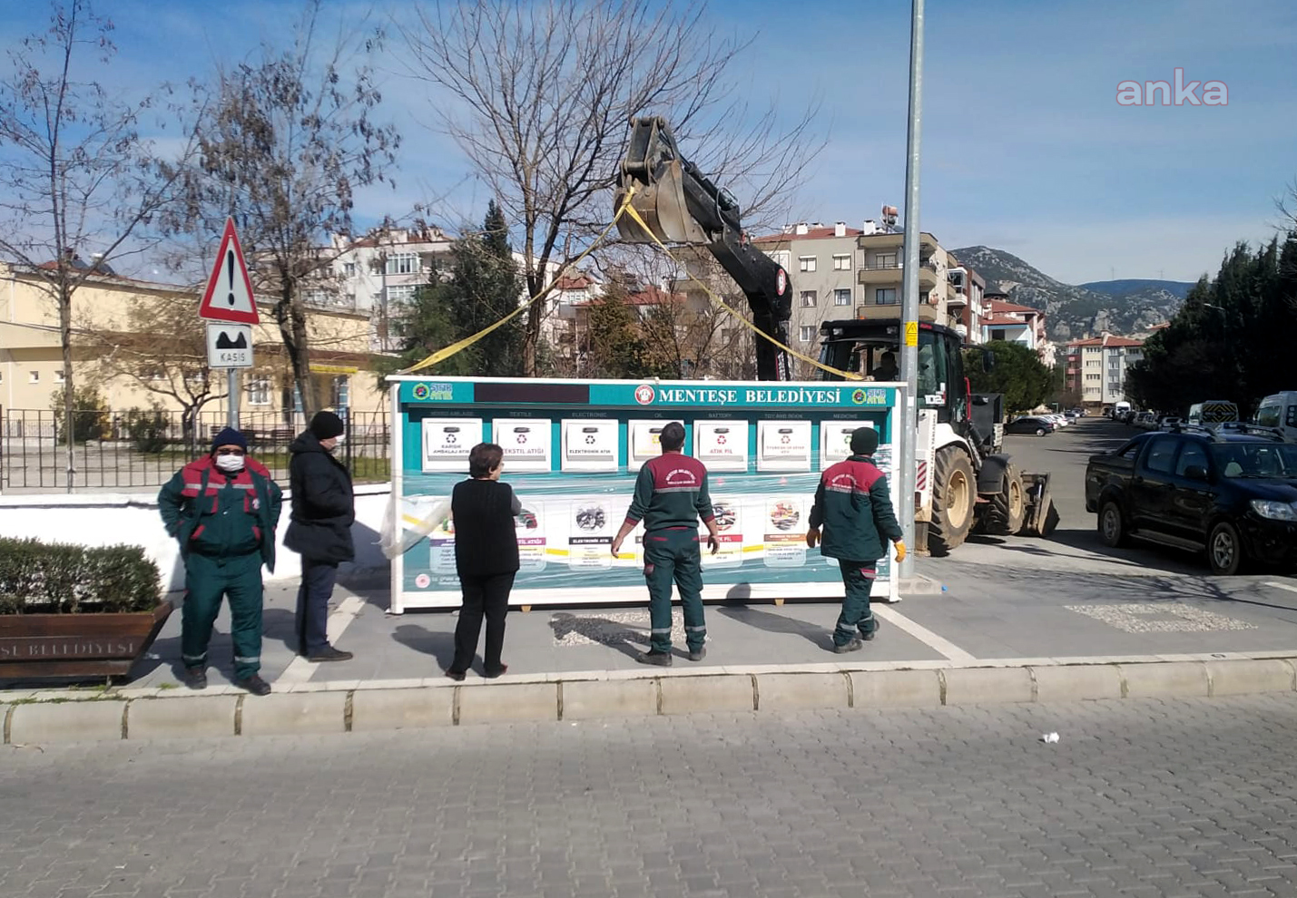 MENTEŞE'YE MODERN ATIK GETİRME MERKEZLERİ