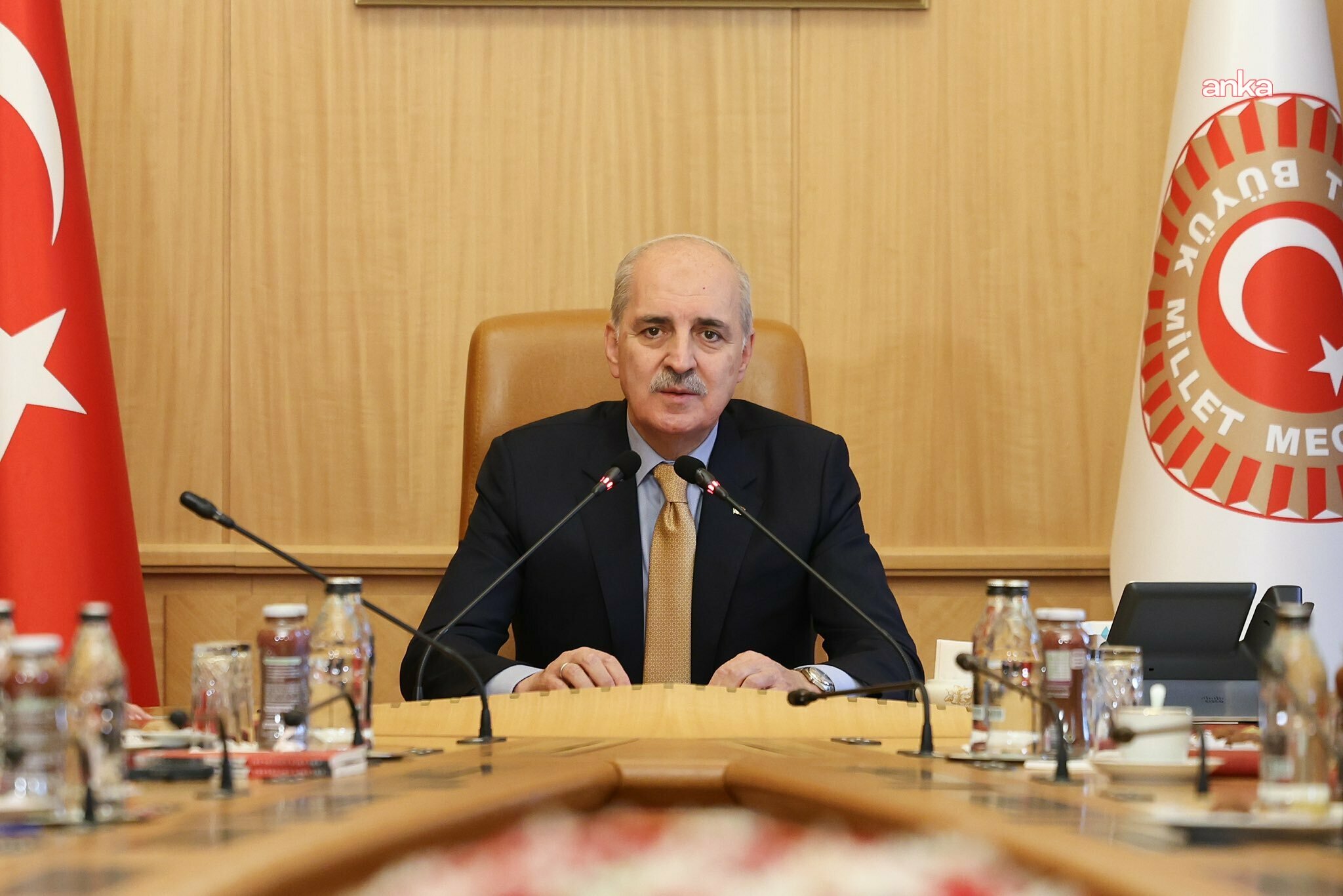 TBMM Başkanı Kurtulmuş: "Siyonist İsrail terör kuvvetlerinin hukuku, insanlığı ve vicdanı hedef alan bu barbarca eylemi meşrulaştırılamaz"
