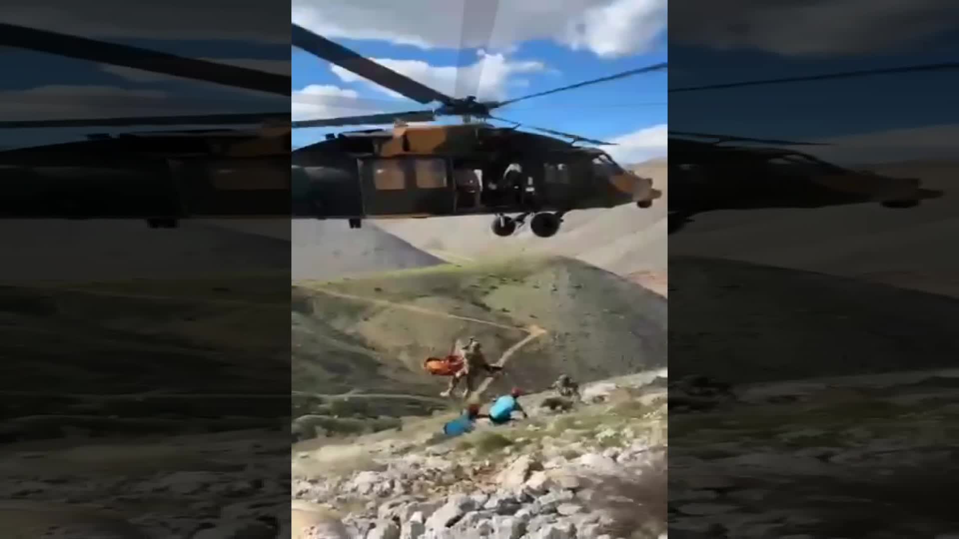 MSB: "Adıyaman’da yaralanan vatandaş, helikopterle hastaneye sevk edildi"