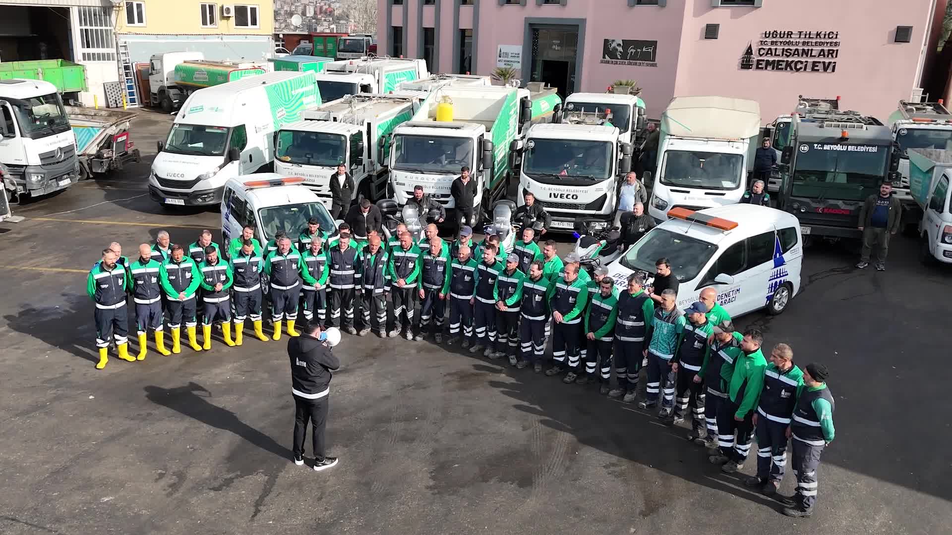 Beyoğlu’nda 100 günlük temizlik seferberliği