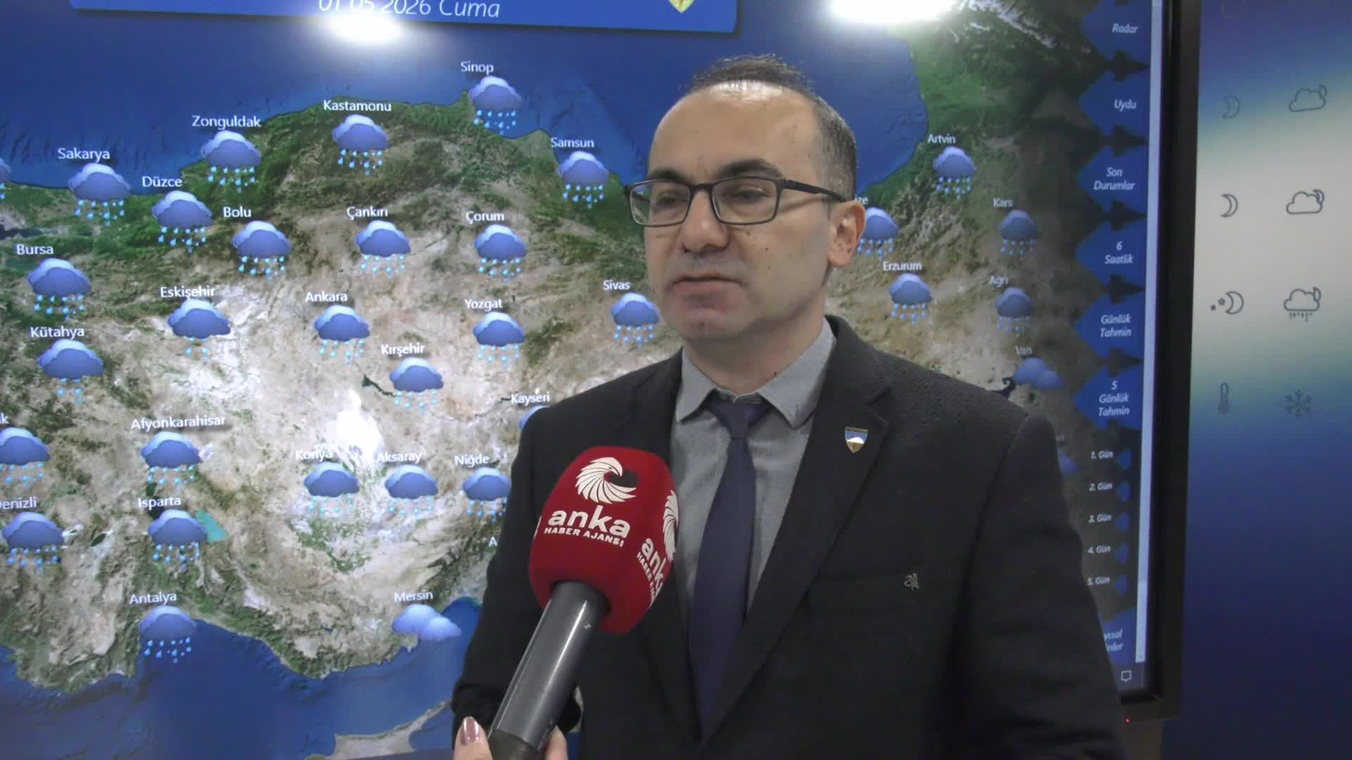 MGM Hava Tahmin Uzmanı Çelik: “5 gün boyunca serin ve yağışlı sistemin etkisi altında olacağız”