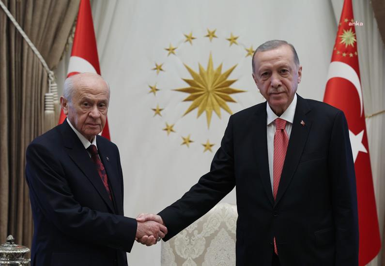 Cumhurbaşkanı Erdoğan, MHP Genel Başkanı Bahçeli ile saat 17.30'da görüşecek