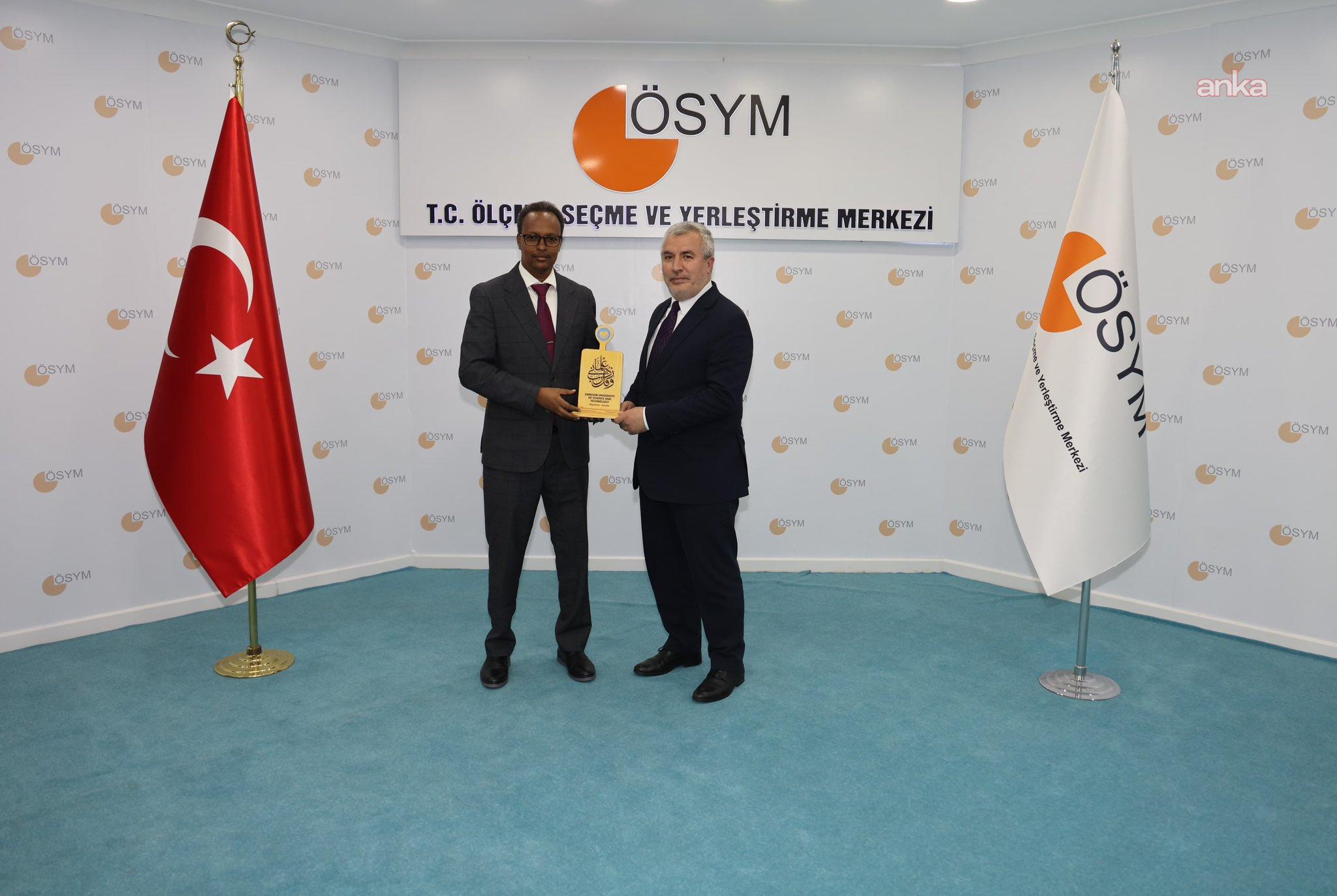Somali Zemzem Üniversitesi Rektöründen ÖSYM'ye ziyaret