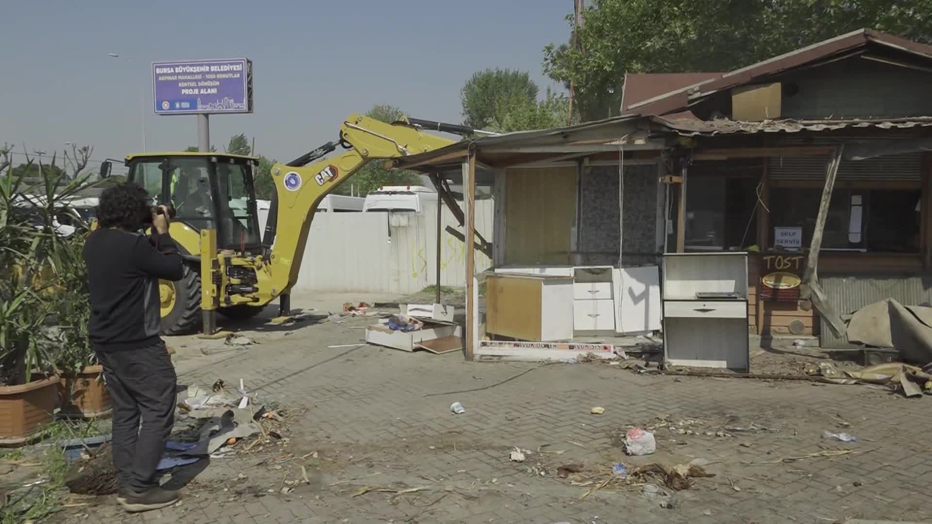 Bursa Büyükşehir Belediyesi, 1050 Konutlar'daki yeşil alanı, işgalden kurtardı