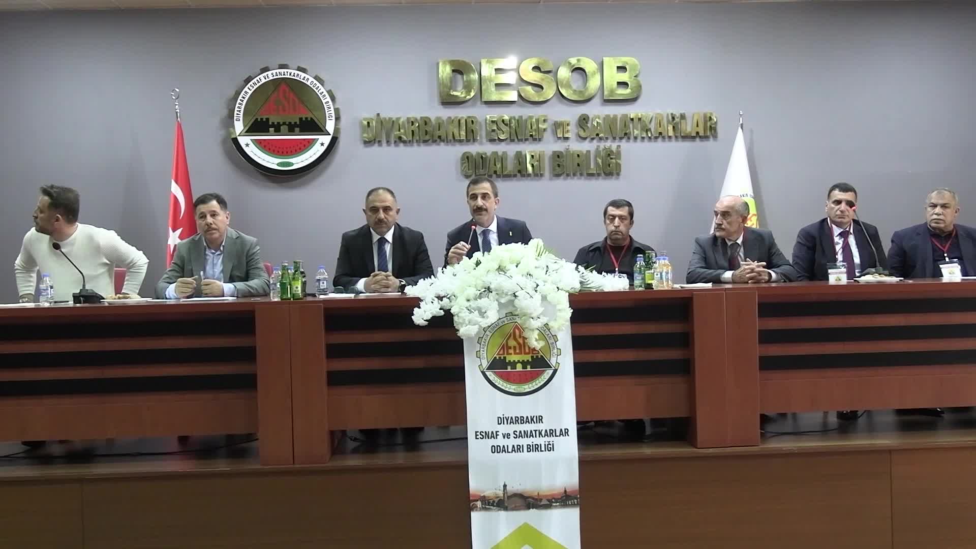 DESOB Başkanı Ebedinoğlu, yeniden başkan seçildi: "Süreçten geri adım atılması demek, bu bölgenin bir daha kaosa sürüklenmesi demektir"