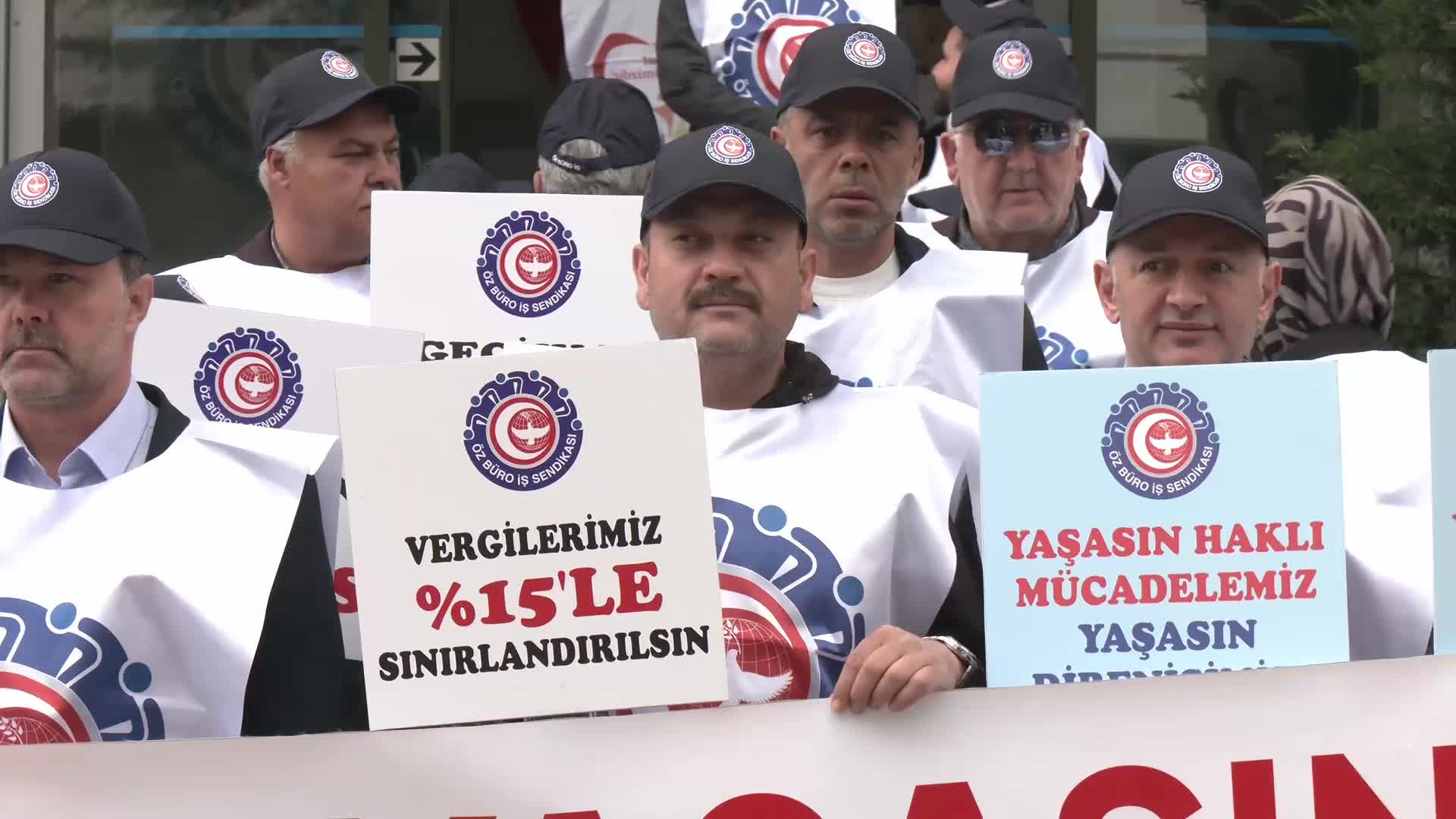 1 Mayıs Emek ve Dayanışma Günü... Öz Büro-İş Sendikası Genel Başkanı Gülbaba: "Çok şey istemiyoruz, vergide adalet istiyoruz"