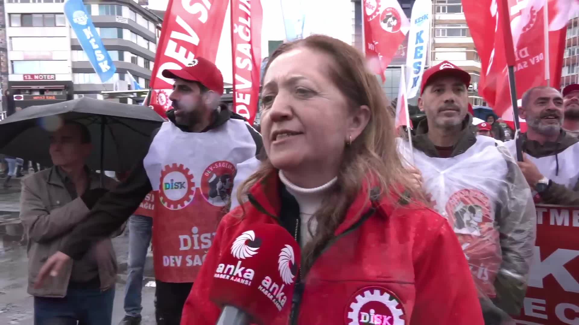 1 Mayıs Emek ve Dayanışma Günü... DİSK Genel Başkanı Çerkezoğlu: "1 Mayıs'ta Taksim'de olmak isteyenlere uygulanan gözaltılar asla kabul edilemez"