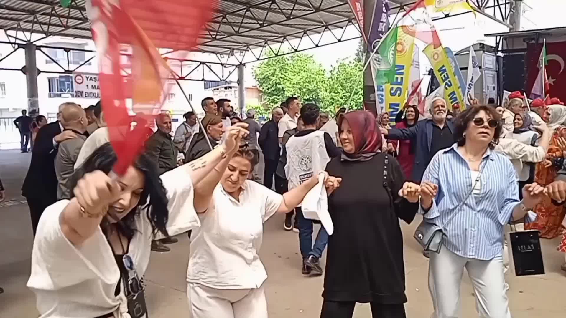 Osmaniye'de 1 Mayıs kutlaması