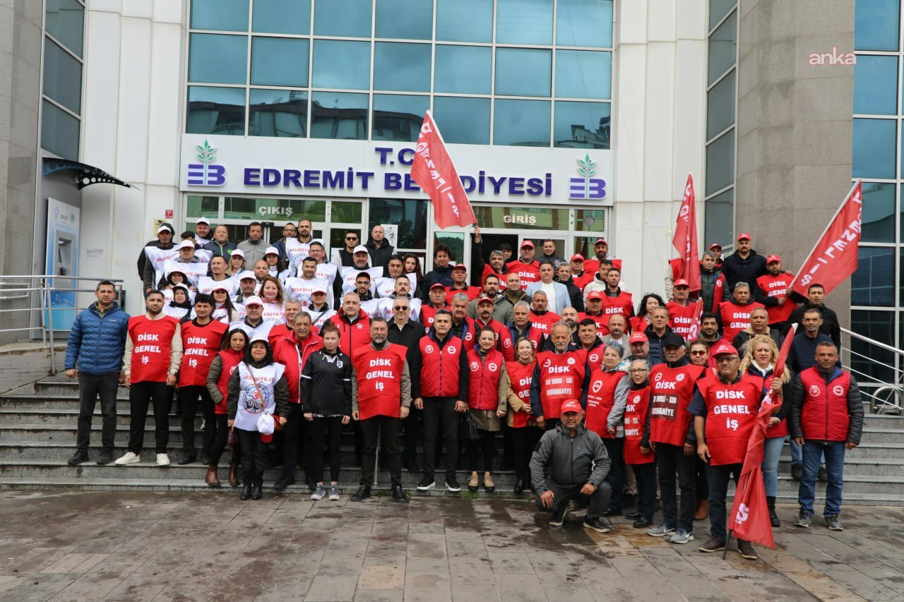 Edremit’te 1 Mayıs’ta birlik ve dayanışma mesajı