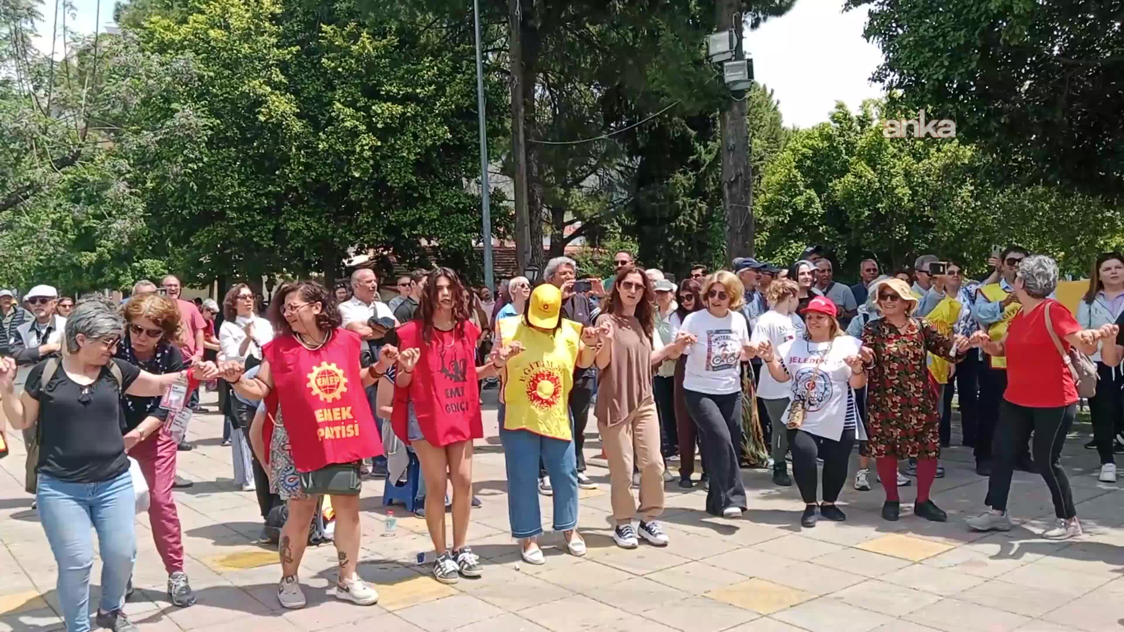 Muğla'nın Ortaca ilçesinde 1 Mayıs Emek ve Dayanışma Günü kutlandı