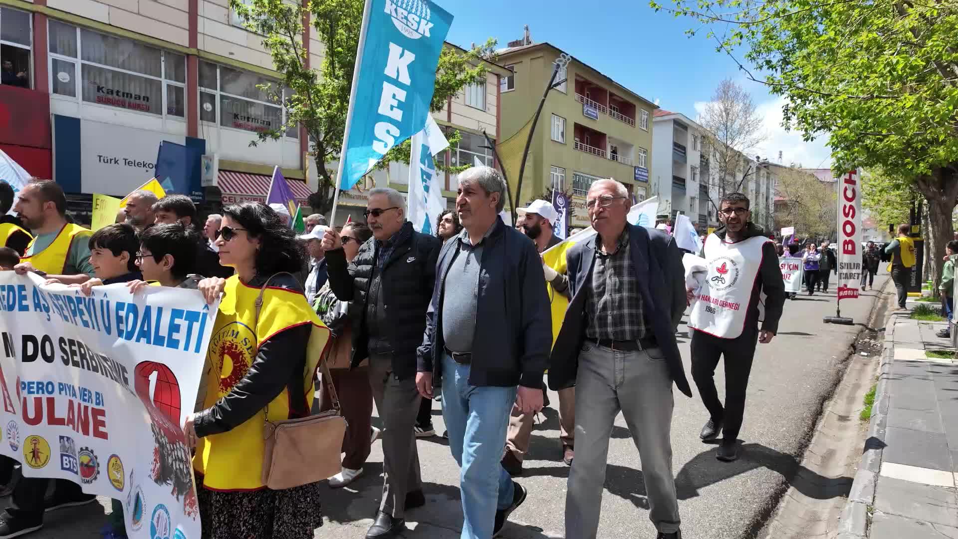 Bingöl'de 1 Mayıs Emek ve Dayanışma Günü kutlandı