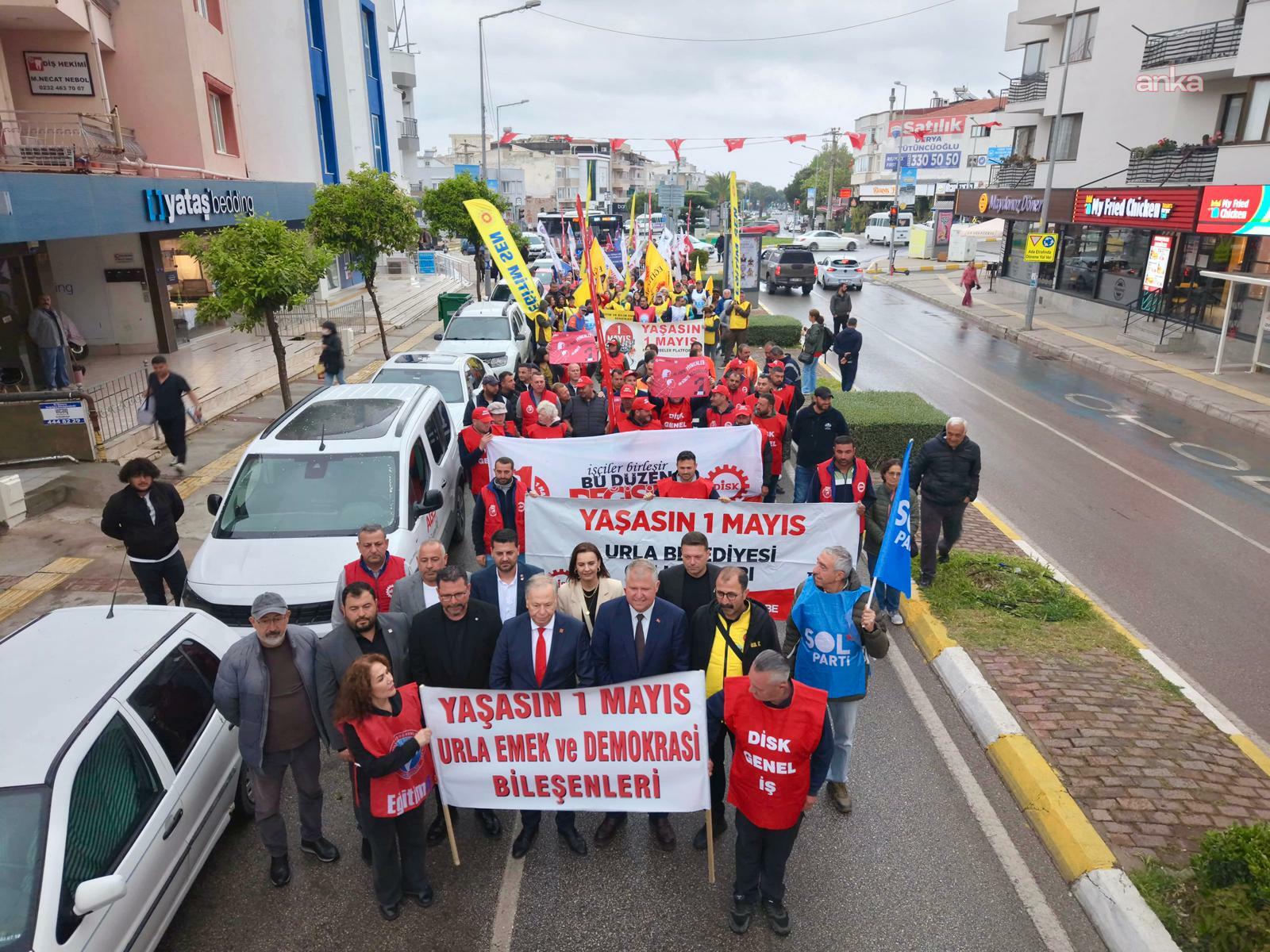 1 Mayıs Emek ve Dayanışma Günü Urla’da kutlandı