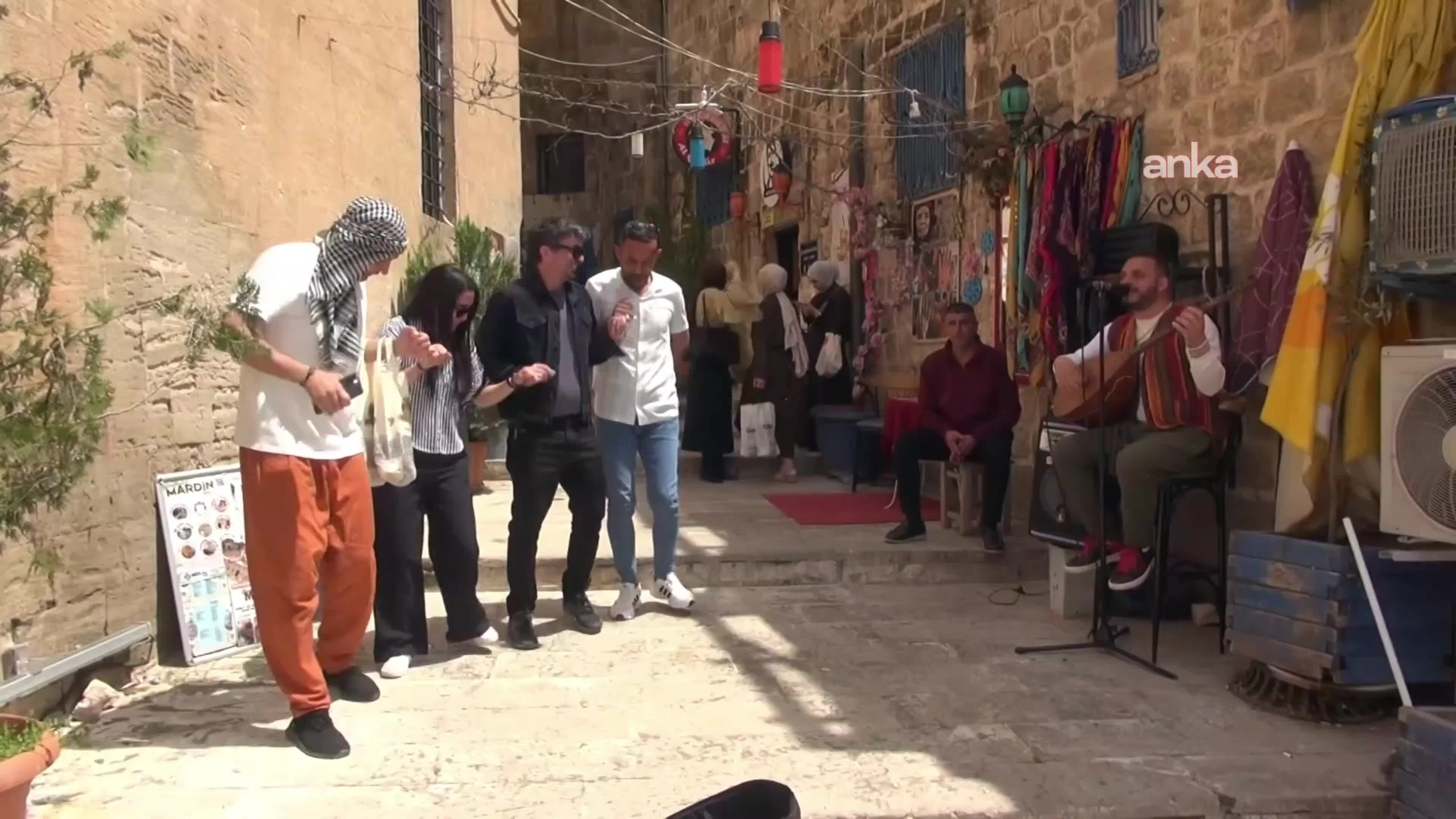 Mardin'de 1 Mayıs'ta turist yoğunluğu