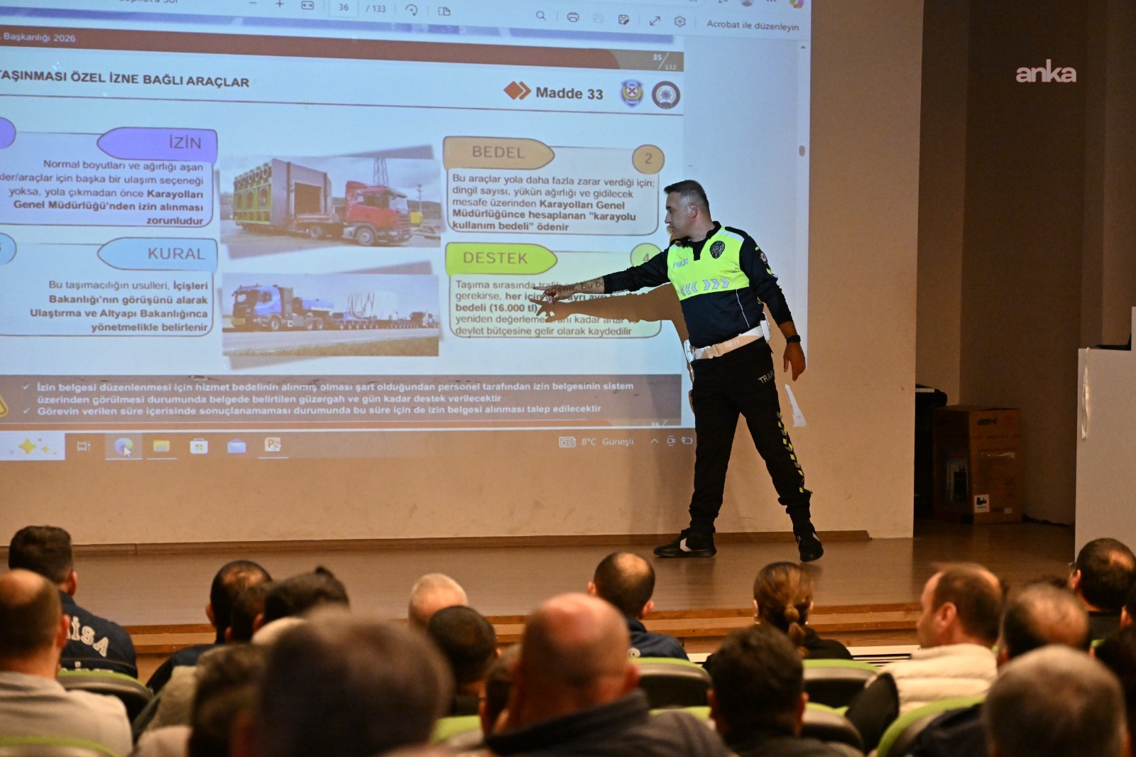 Manisa Büyükşehir Belediyesi şoförlerine yönelik önemli eğitim