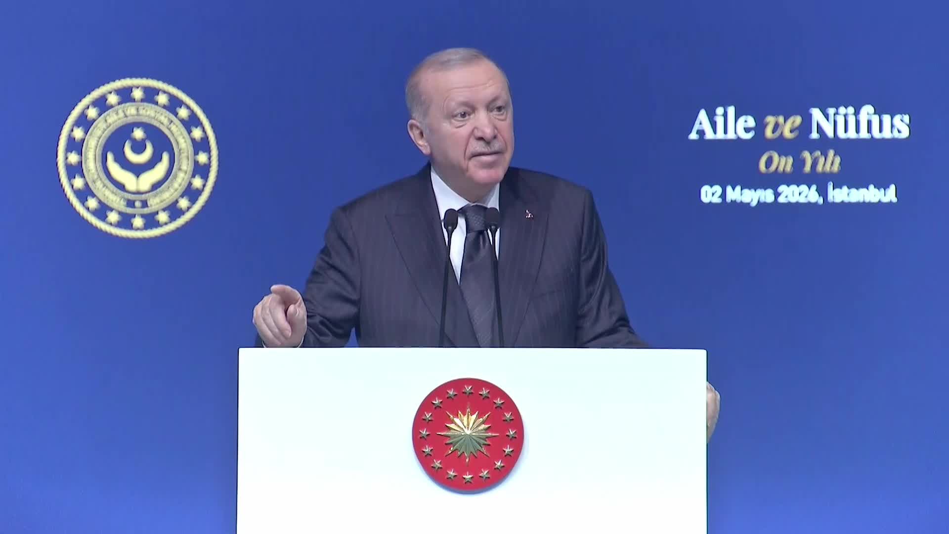 Cumhurbaşkanı Erdoğan: "'Üç çocuk' çağrılarımızın haklılığı ispat edilmiş oldu"