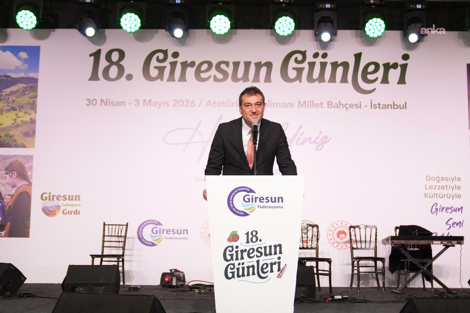 İstanbul'da Giresun rüzgarı... Belediye Başkanı Köse: "Şehrin mirasını korumak hepimizin ortak sorumluluğu"
