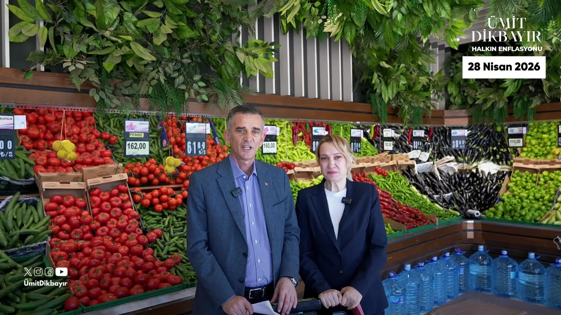 CHP'li Dikbayır, her ay gittiği markette enflasyon hesapladı: "Nisan ayı enflasyonu 3,4 çıktı, asgari ücrete bir ara zam yapın"
